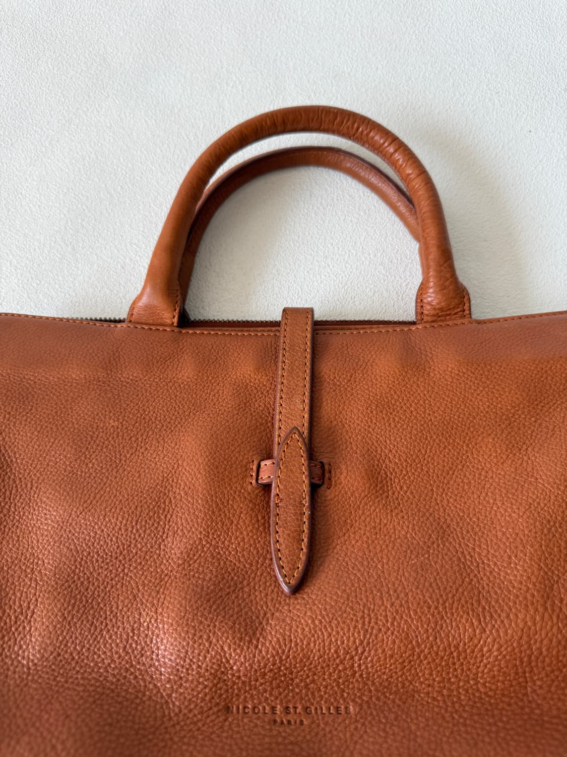 NICOLE ST. GILLES 레더 토트백 상품이미지2