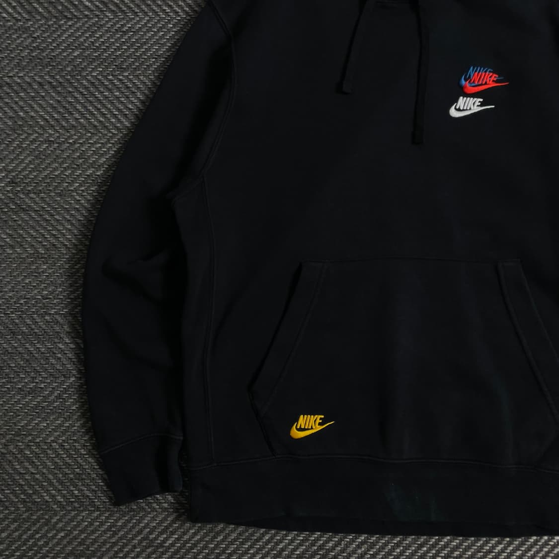 나이키 NSW 에센셜 프렌치 테리 후드티 블랙y 3796 상품이미지3