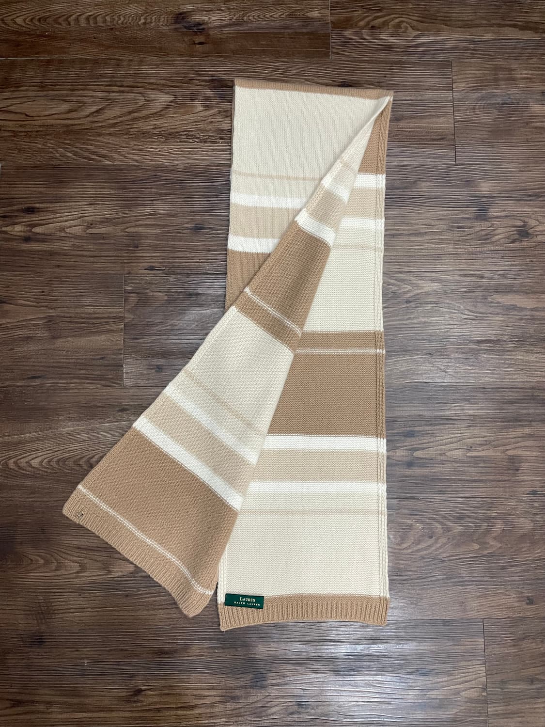 폴로 랄프로렌 램스울 앙고라 머플러 베이지 상품이미지6