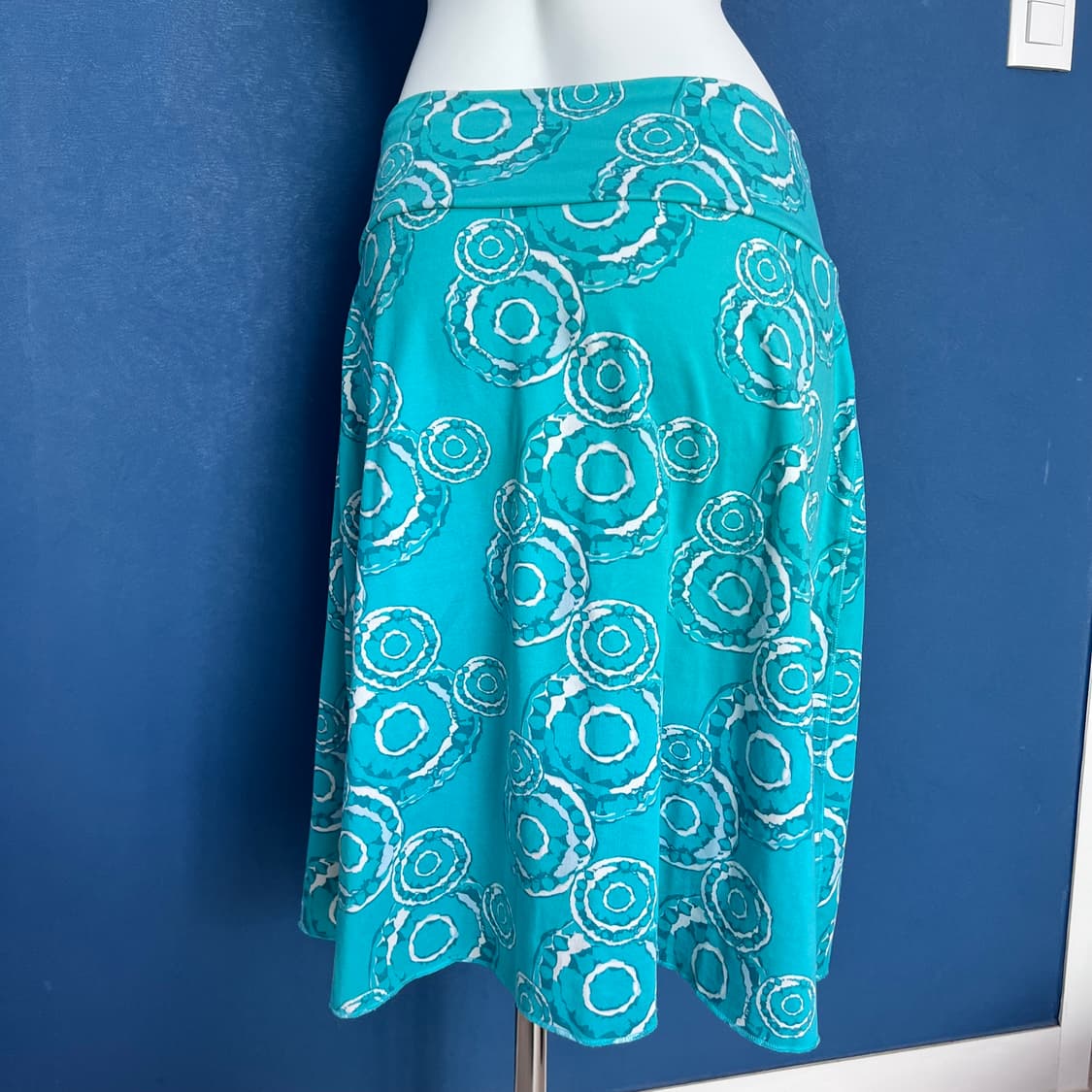 블루그린 빈티지 스커트 상품이미지2