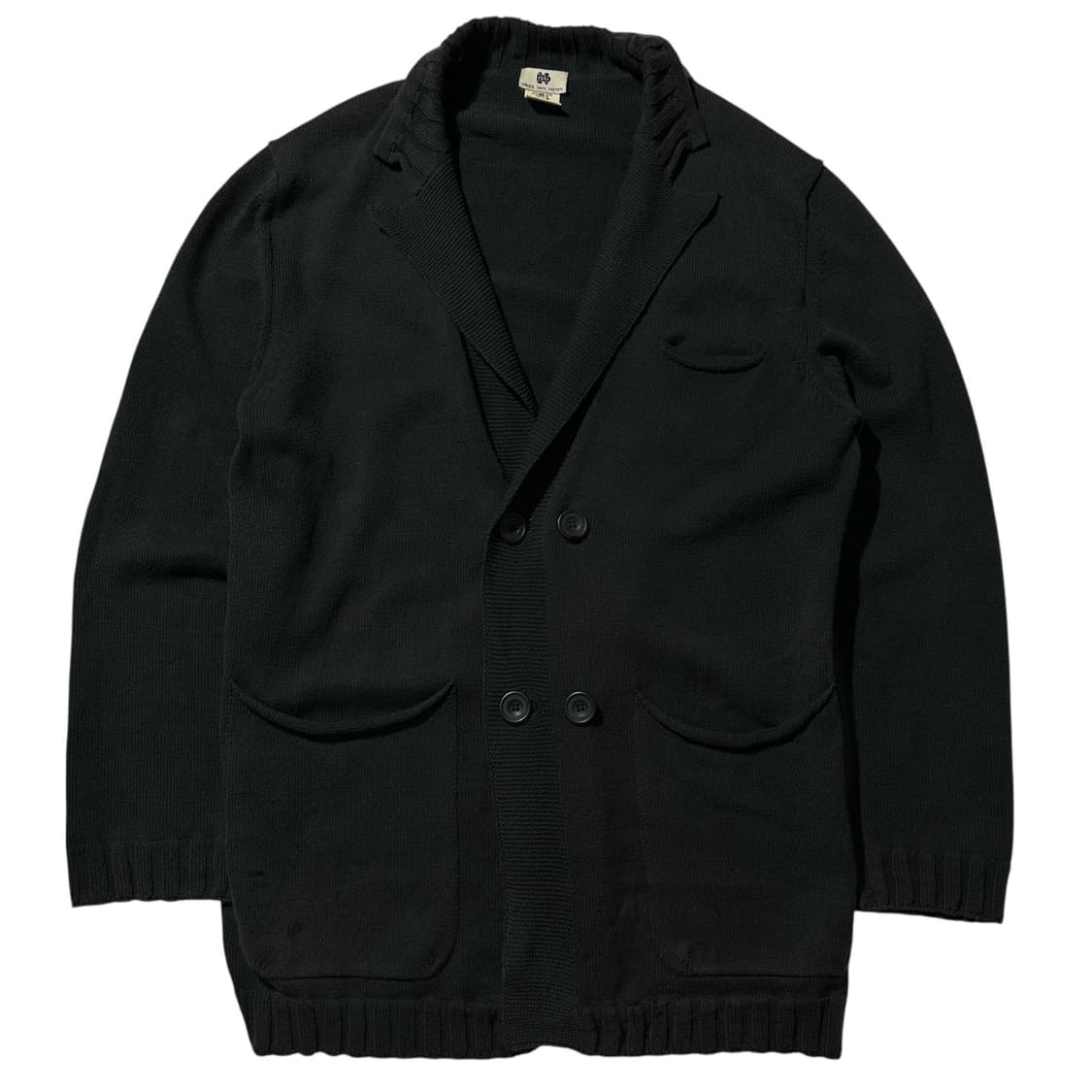 드리스 반 노튼 코튼 린넨 더블 니트 가디건 상품이미지1