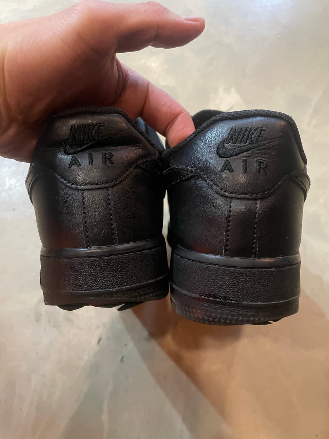 나이키 에어포스 블랙 275 상품이미지5