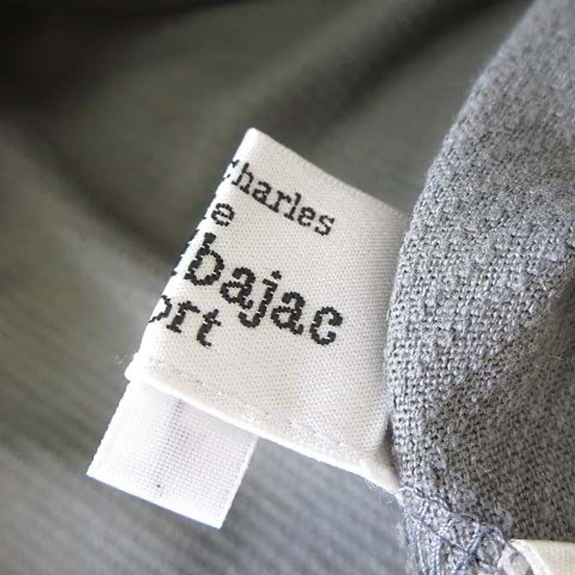 빈티지 카스텔바작 까스텔바작 그레이 슬리브리스 스포티 로걀 상품이미지4