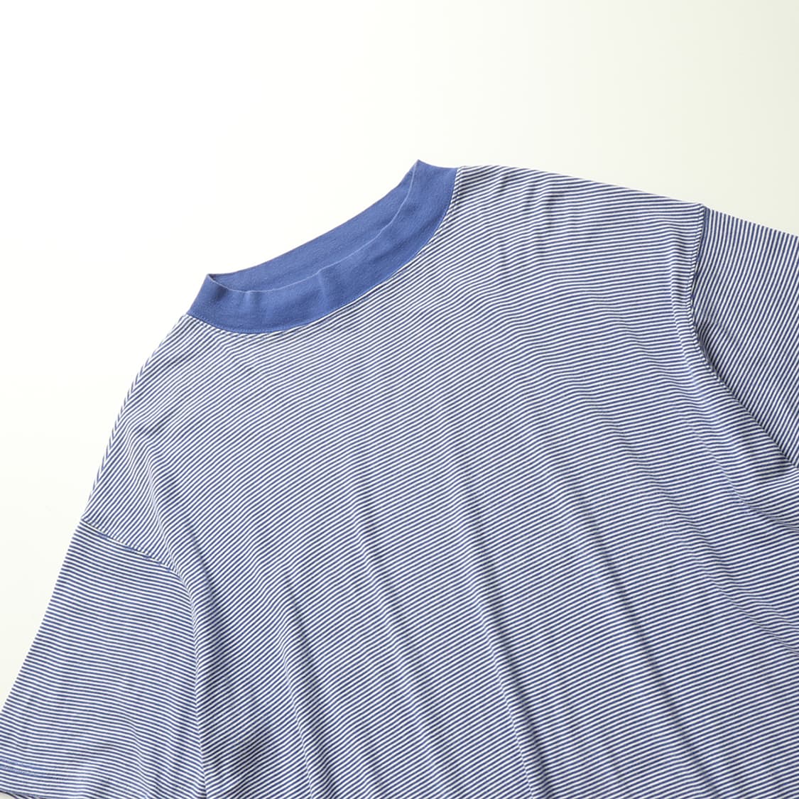 빔즈보이 BEAMS BOY Rib Big Mockneck T-shirt 상품이미지7