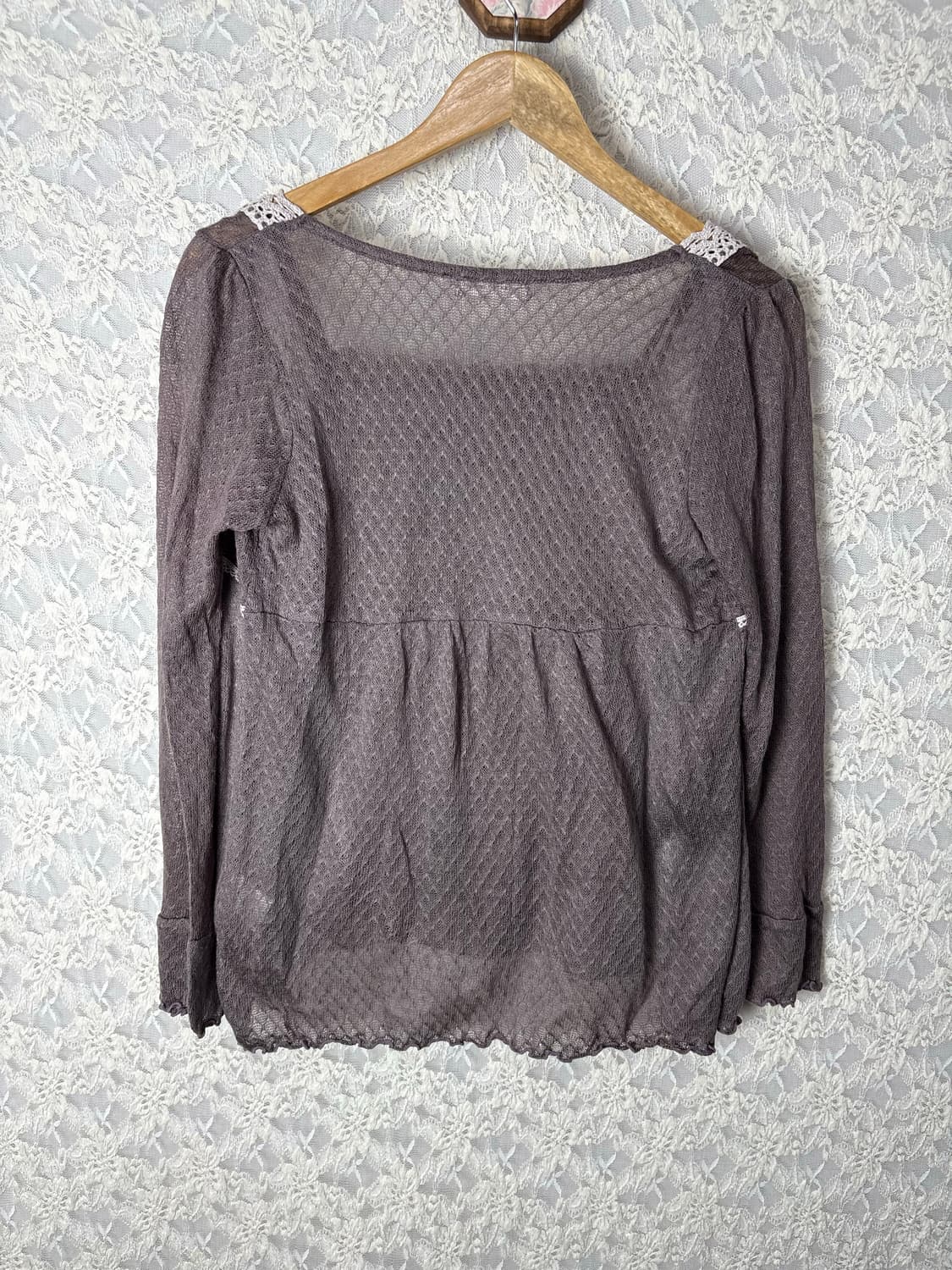 보라 레이스 가디건 나시 세트 상품이미지9