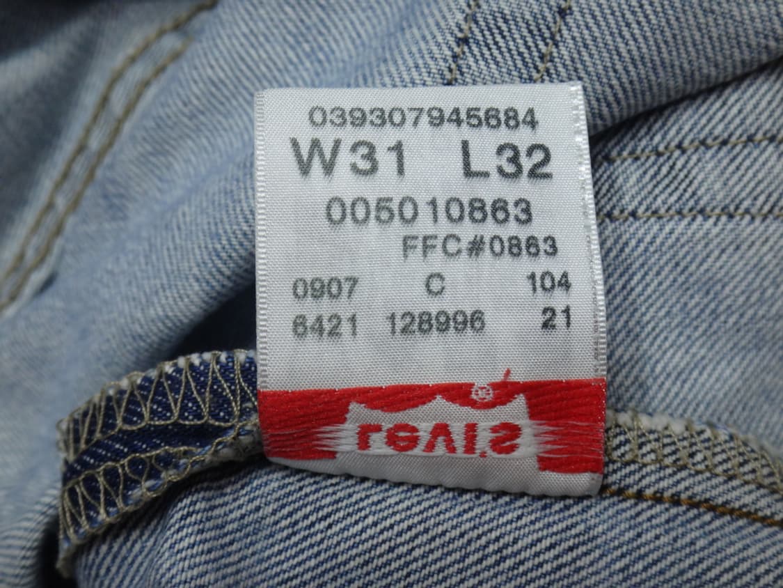 (31인치) 리바이스501 LEVIS 남성 청바지 상품이미지10