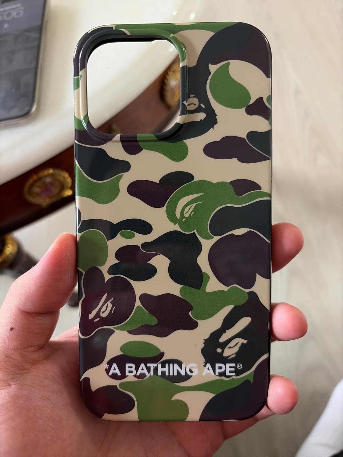 베이프 맥세이프 카모패턴 케이스 16pro max용 상품이미지1