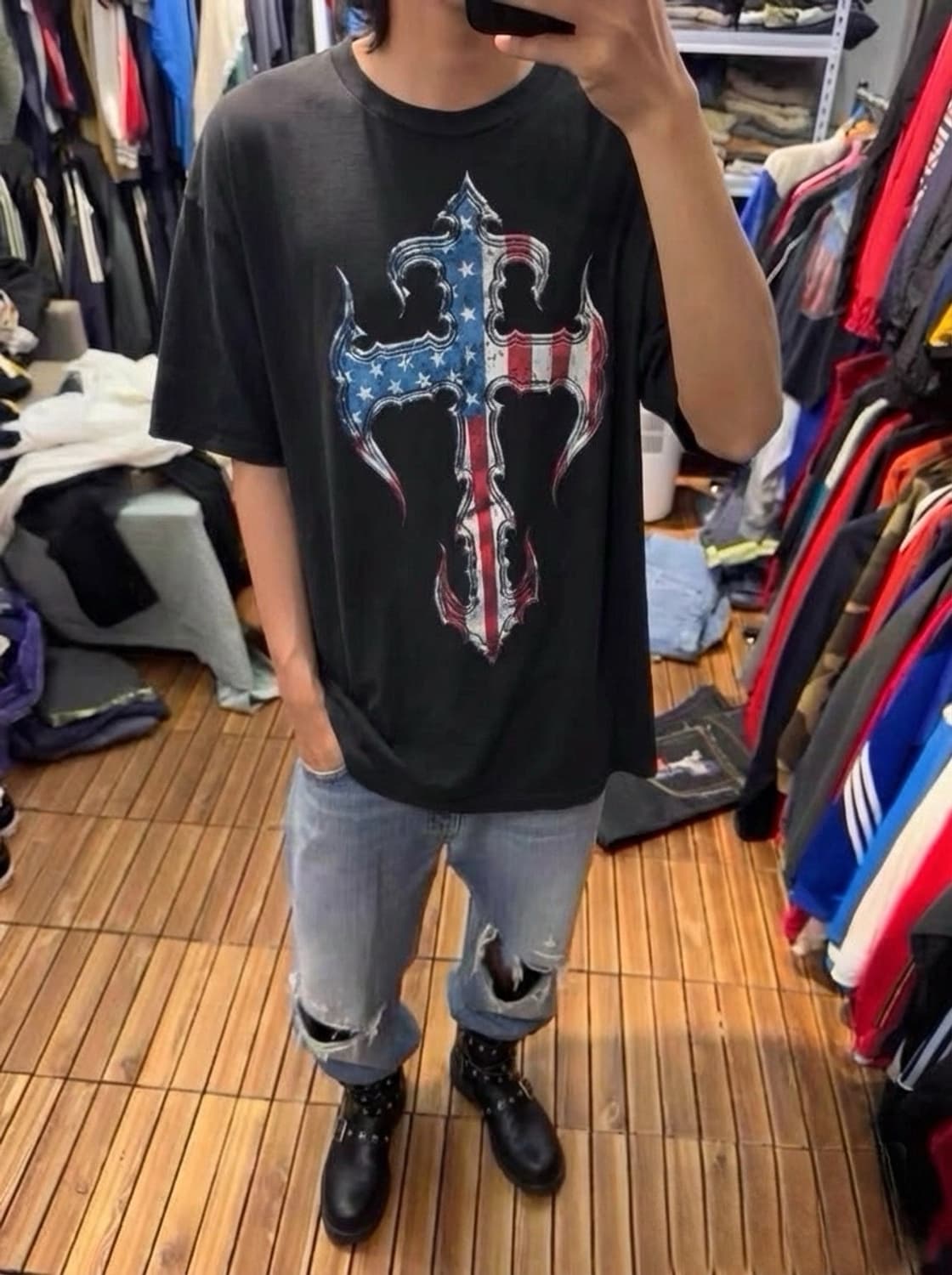 빈티지 락밴드 3XL 반팔티셔츠 상품이미지1