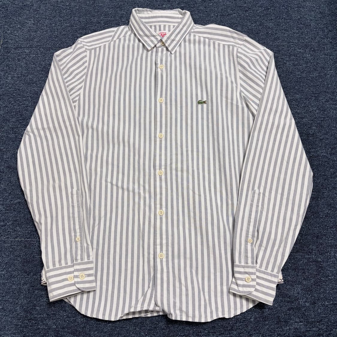 라코스테 스트라이프 셔츠 상품이미지1