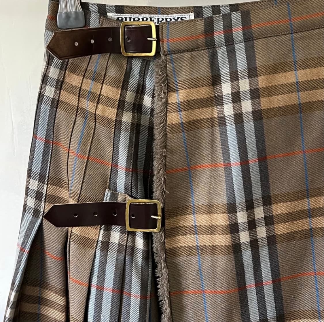 버버리 노바체크 스커트 상품이미지3
