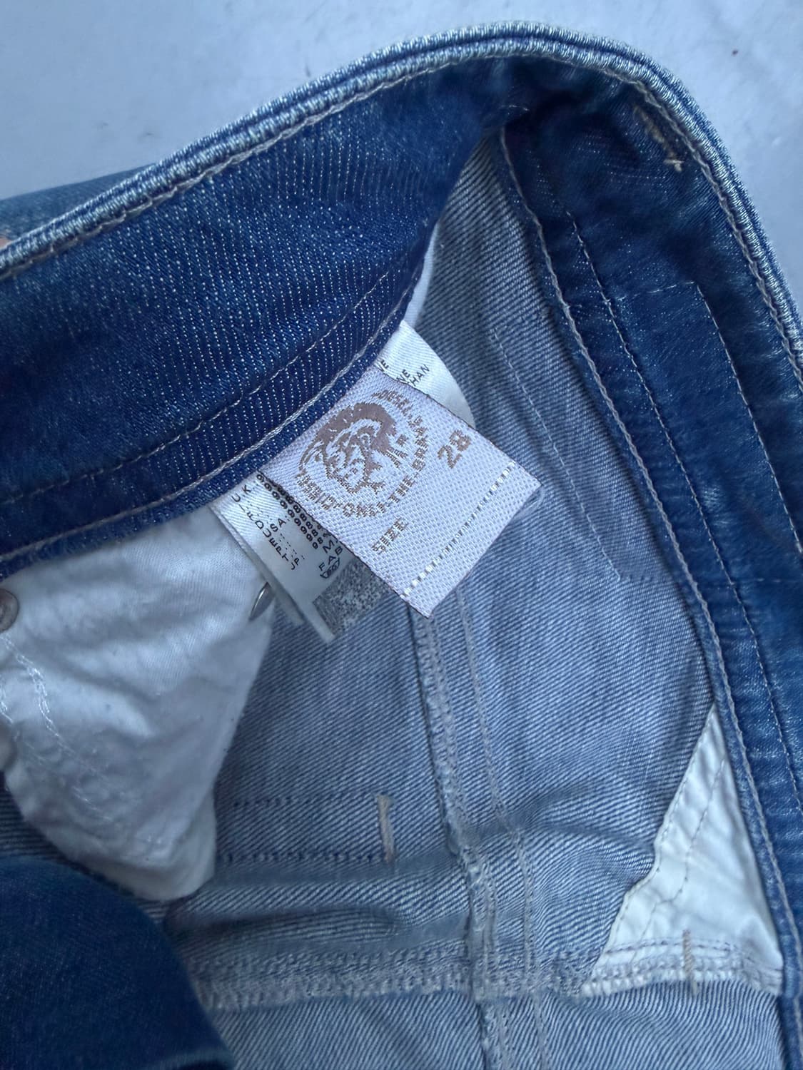 DIESEL Vintage dirty washed denim pants 상품이미지8