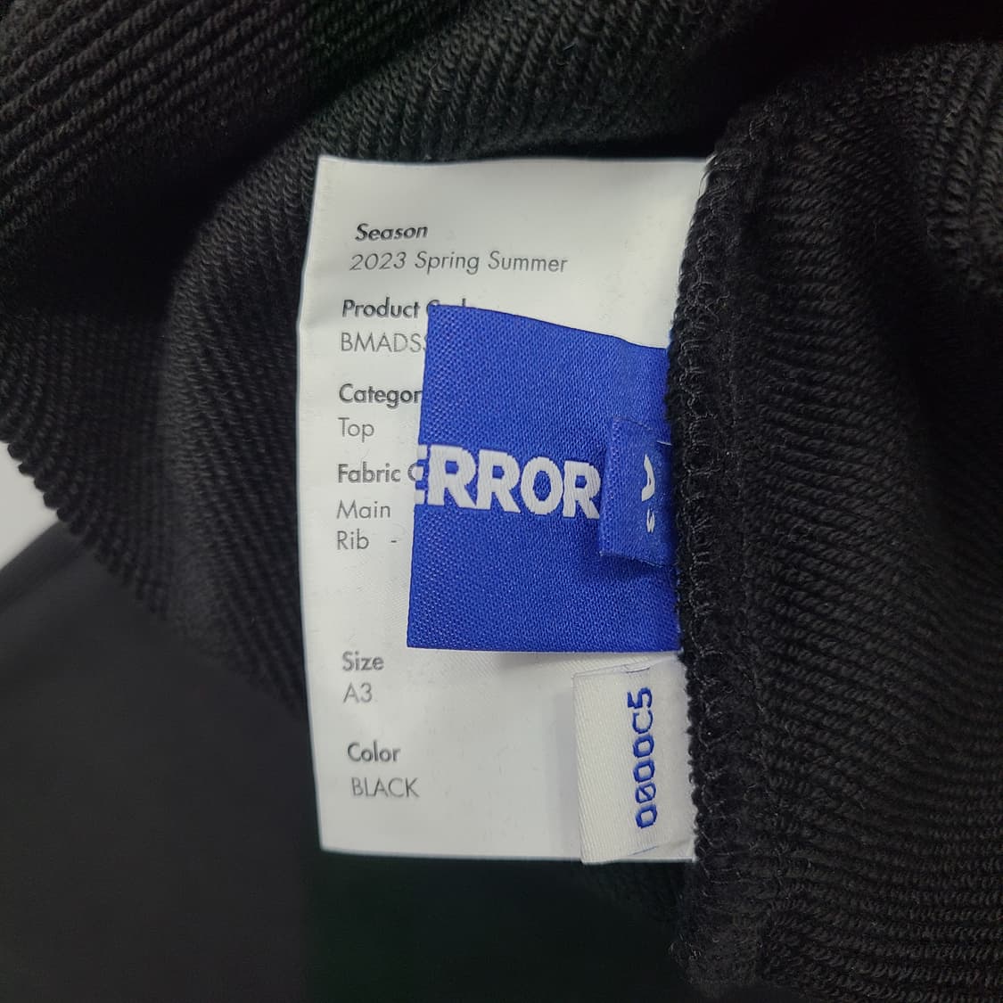 [A3] 아더에러 23SS 테버 로고 후드 느와르 (정품) 상품이미지7