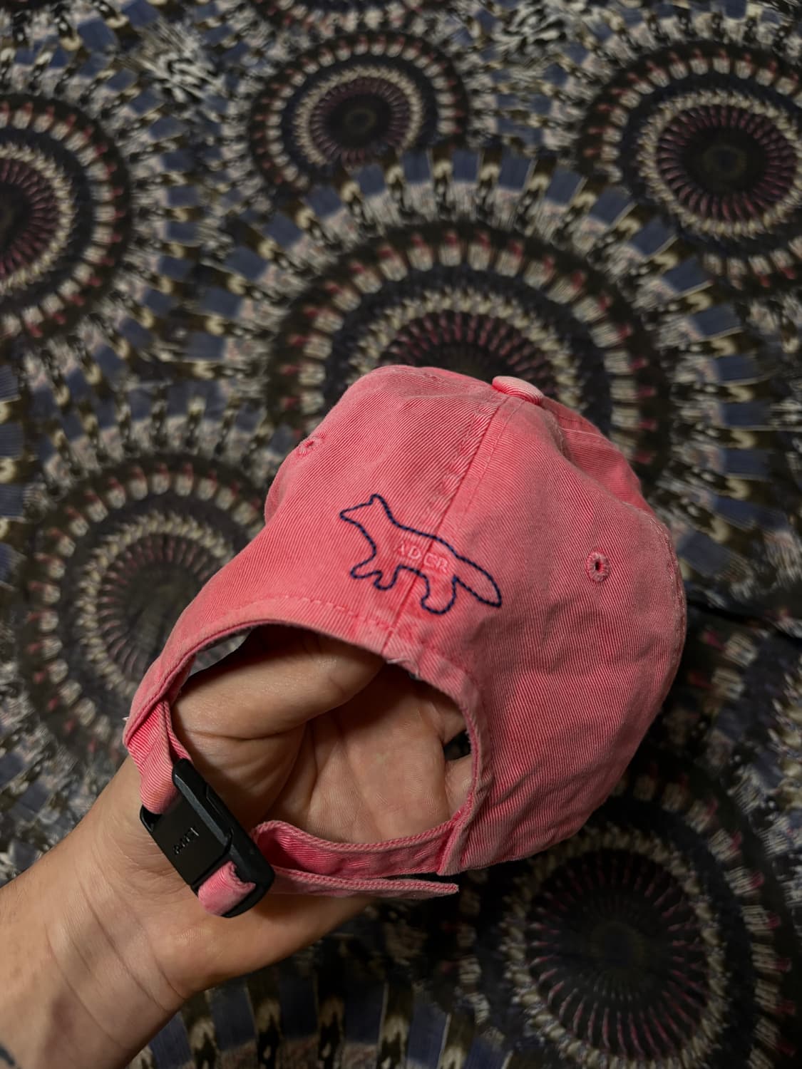 Ader Error X Maison kitsune collabo cap 상품이미지3