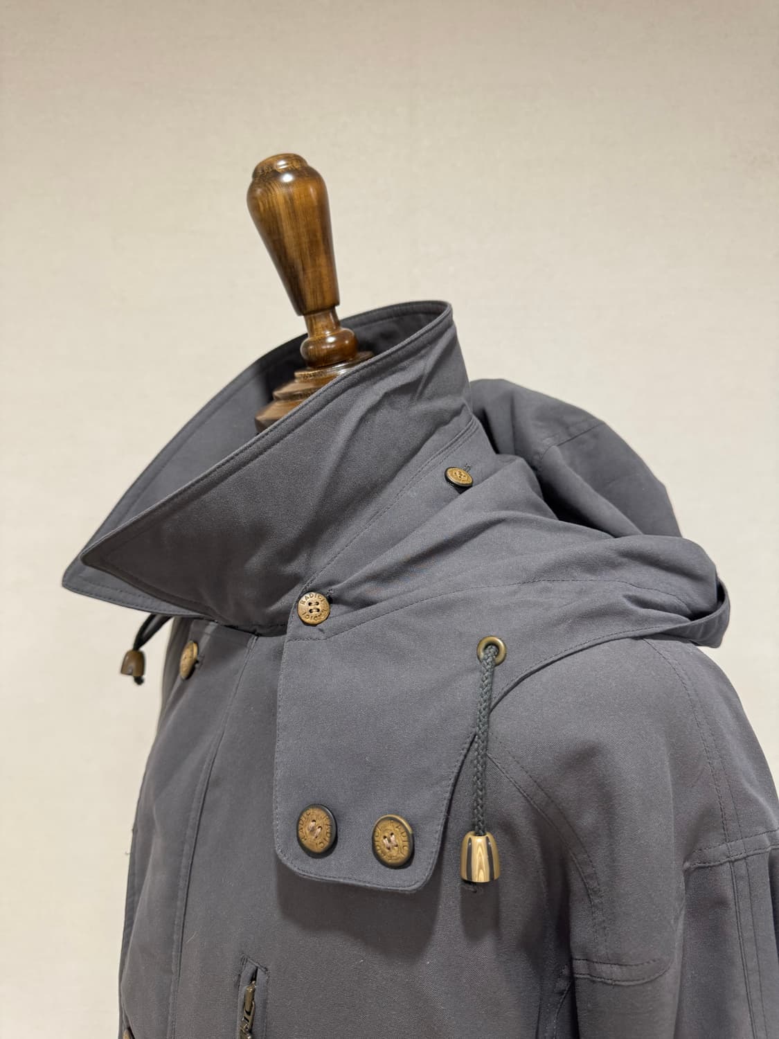 RADICI 1985 체크 라이닝 필드 자켓 차콜 그레이 상품이미지7