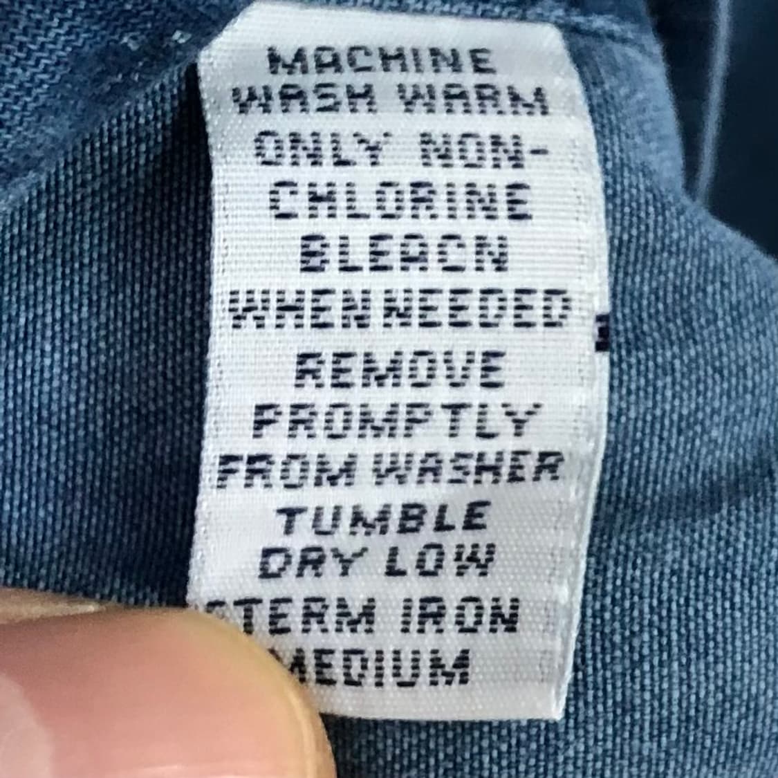 XL 폴로 데님 셔츠 상품이미지5