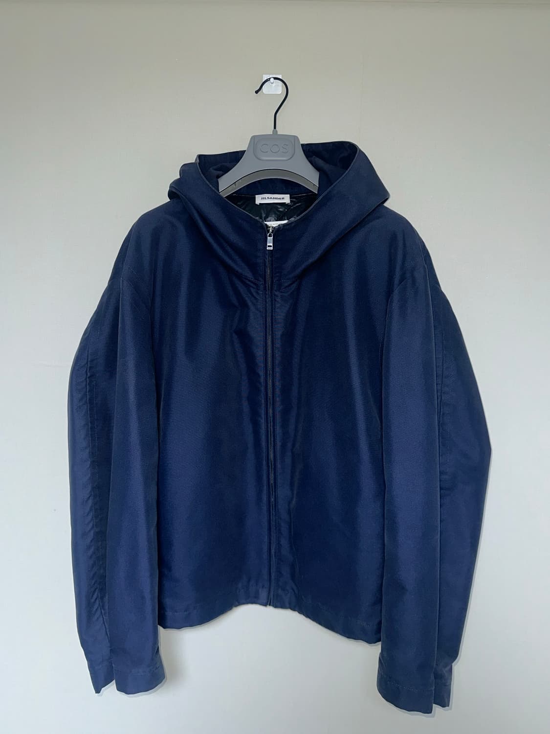 질샌더 리버시블 후디드 점퍼 다크네이비 상품이미지2