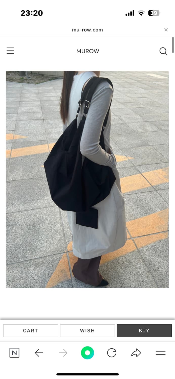 MUROW 쓰리웨이 빅백 상품이미지4