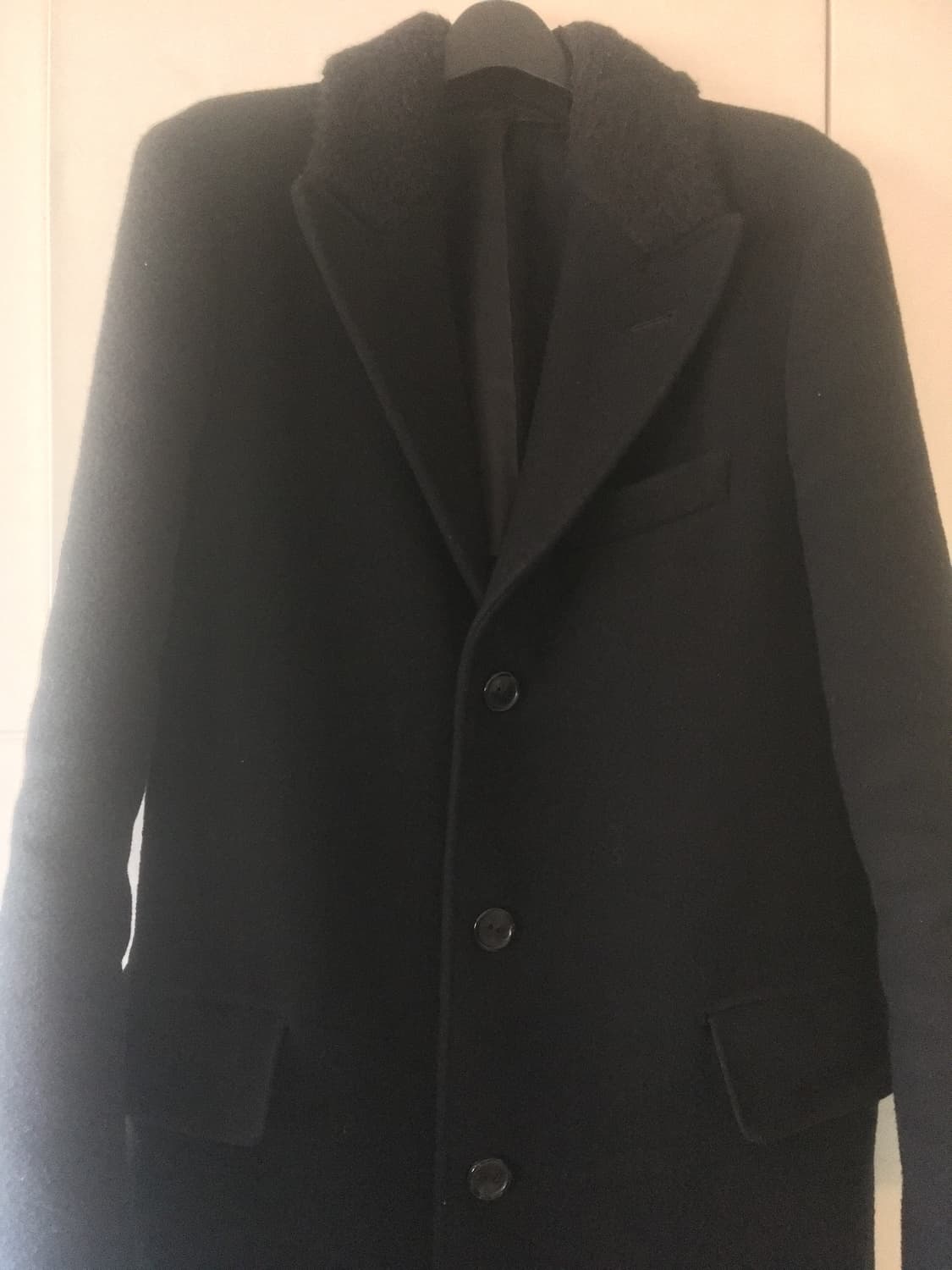 아워레가시(Our Legacy) 블랙 fur 코트 상품이미지4