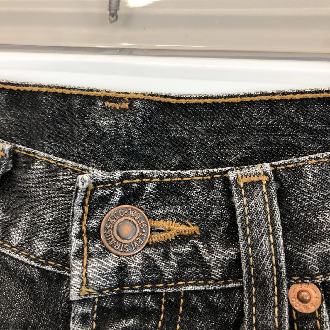 00s 리바이스 506 흑청 데님진 28-29 인치  상품이미지2