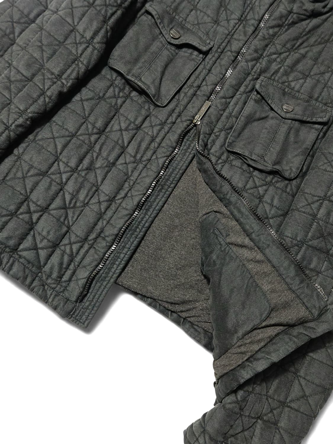 알마니 꼴레지오니 퀄팅 블루종 자켓 44  상품이미지5