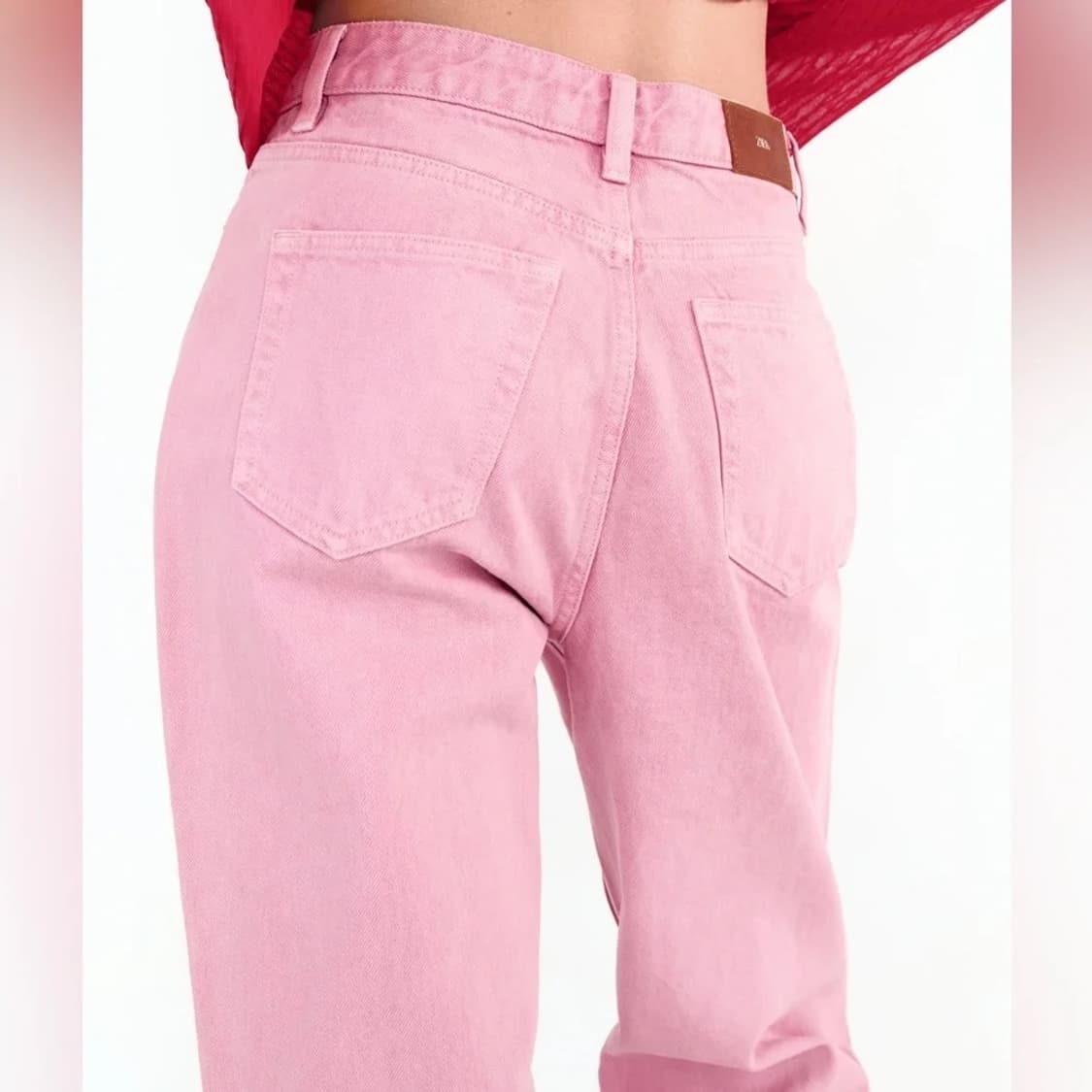 ZARA 자라 딸기우유 데님 상품이미지7