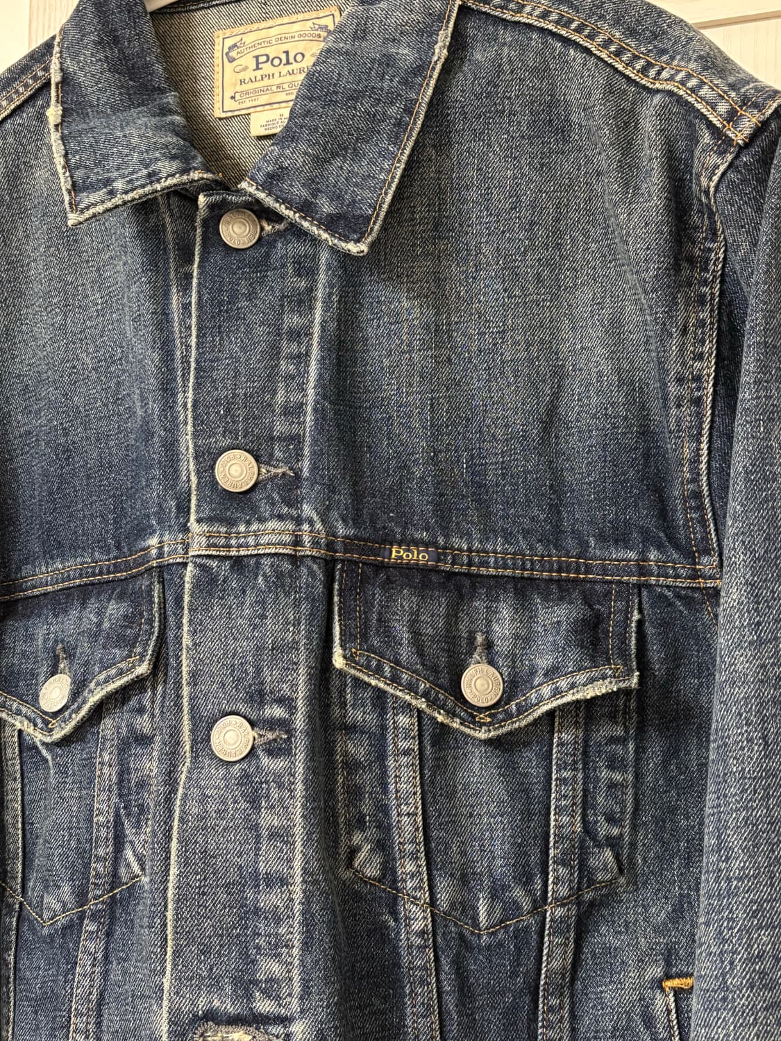 폴로 랄프로렌 데님트러커 자켓 M 100 상품이미지2