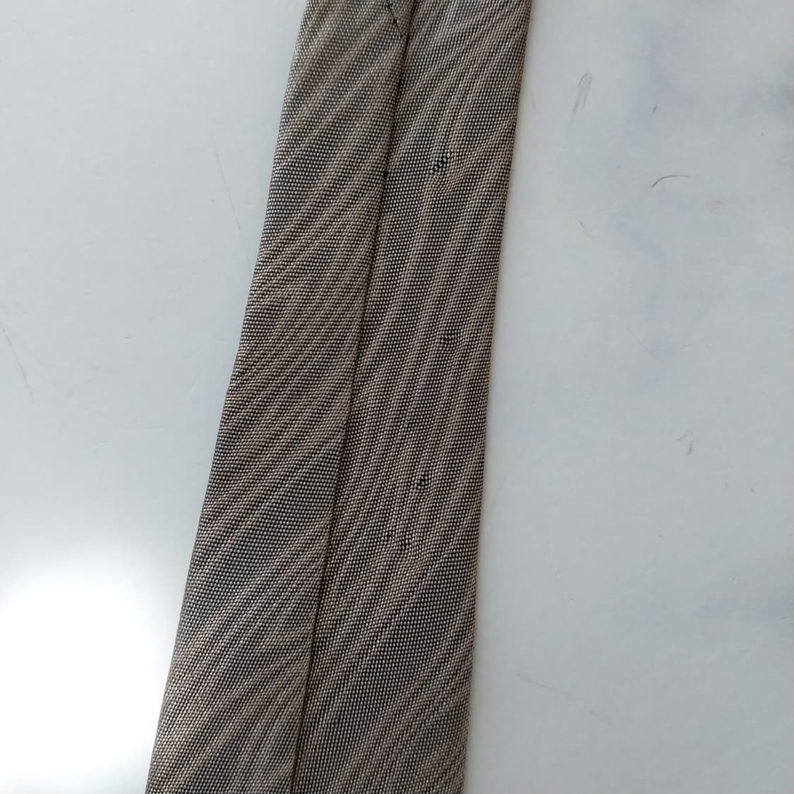 입생로랑 실크 베이지 넥타이 8.4cm A~B등급 K2499
 상품이미지8