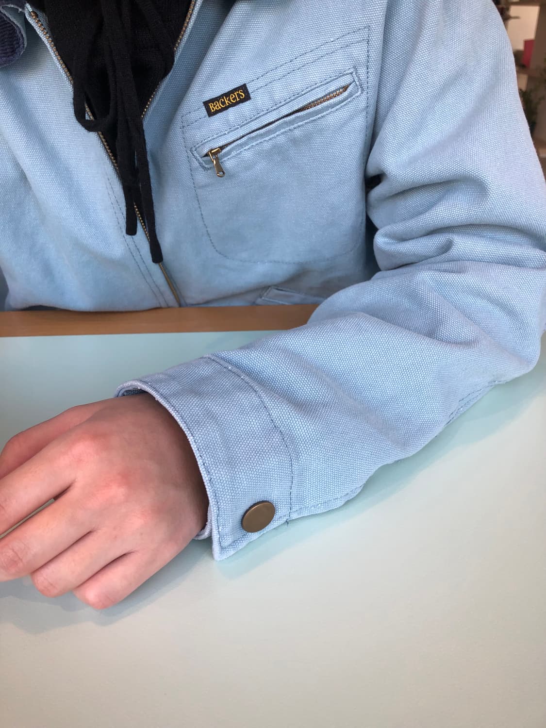 칼하트 맛 하늘색 워크자켓 상품이미지3