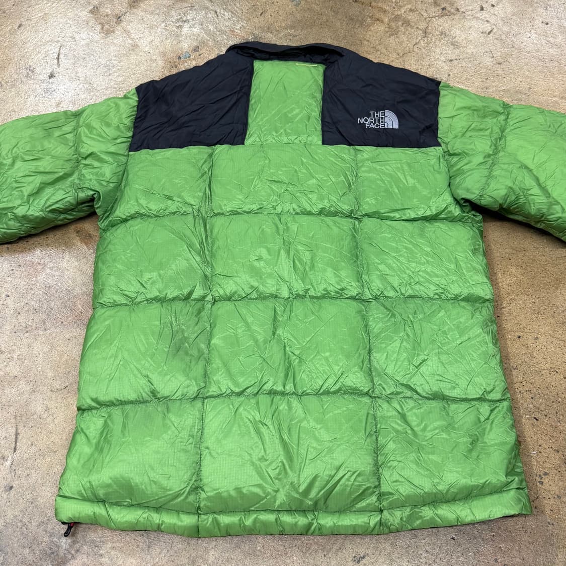 [정품/90] 노스페이스 800 눕시 패딩 그린 b8 상품이미지4