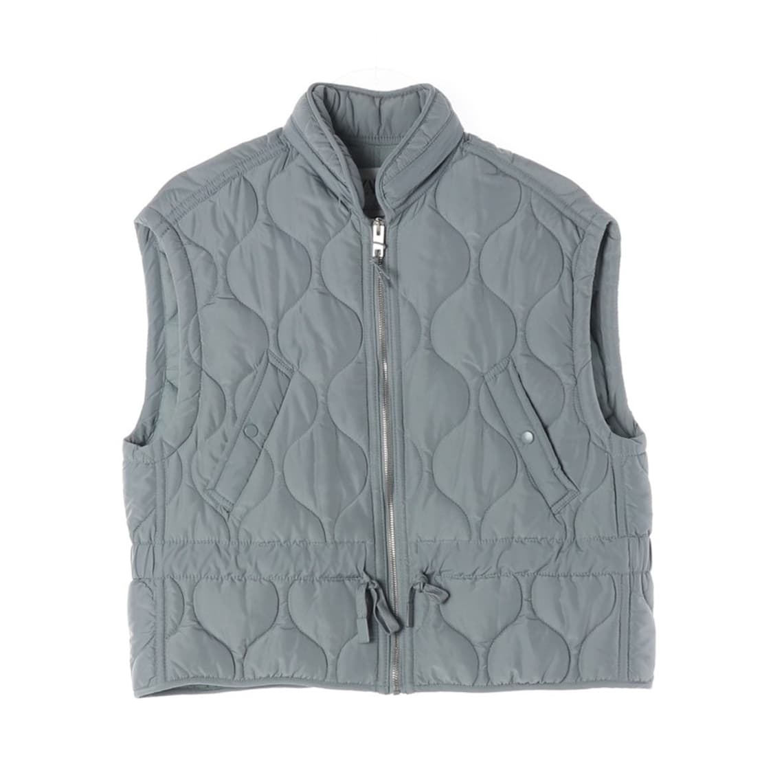 ZARA 어니언 퀼팅 집업 베스트 M 상품이미지1