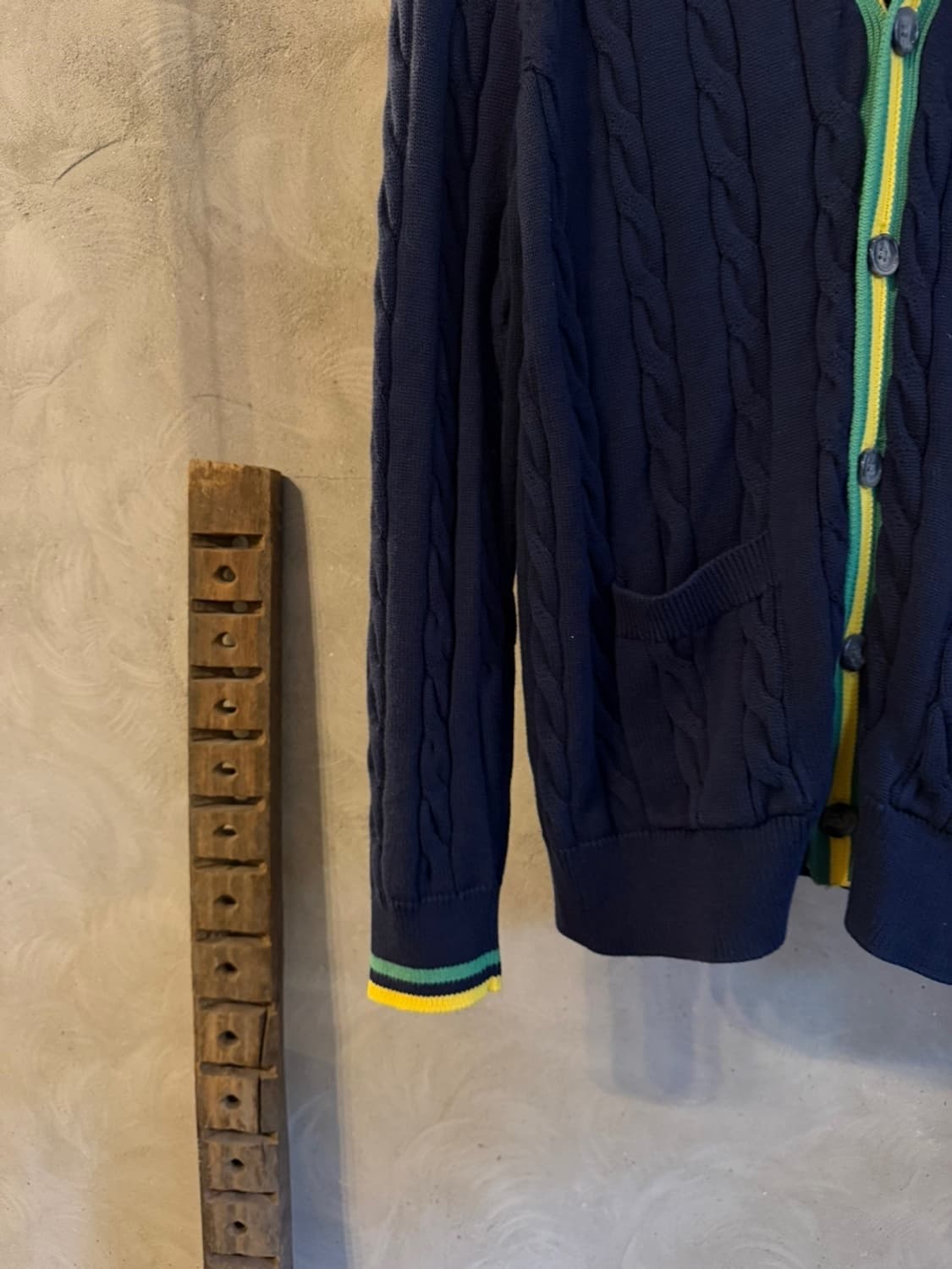 브룩스 브라더스 케이블 가디건 105~110 상품이미지9