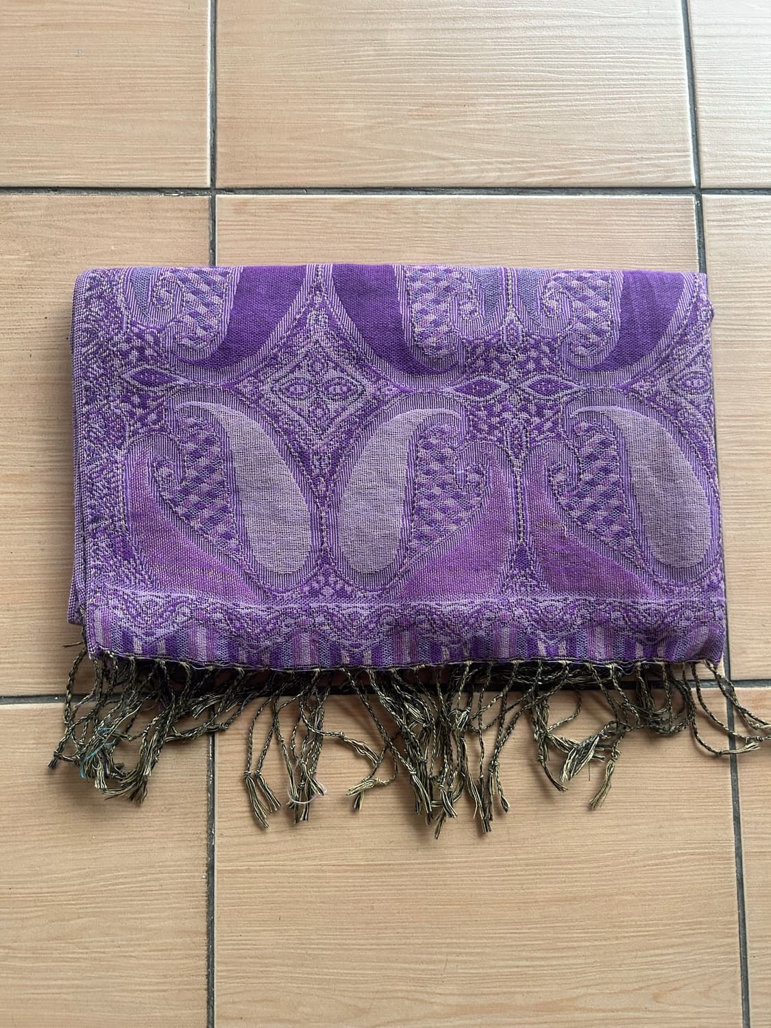 Vintage purple scarf 상품이미지4