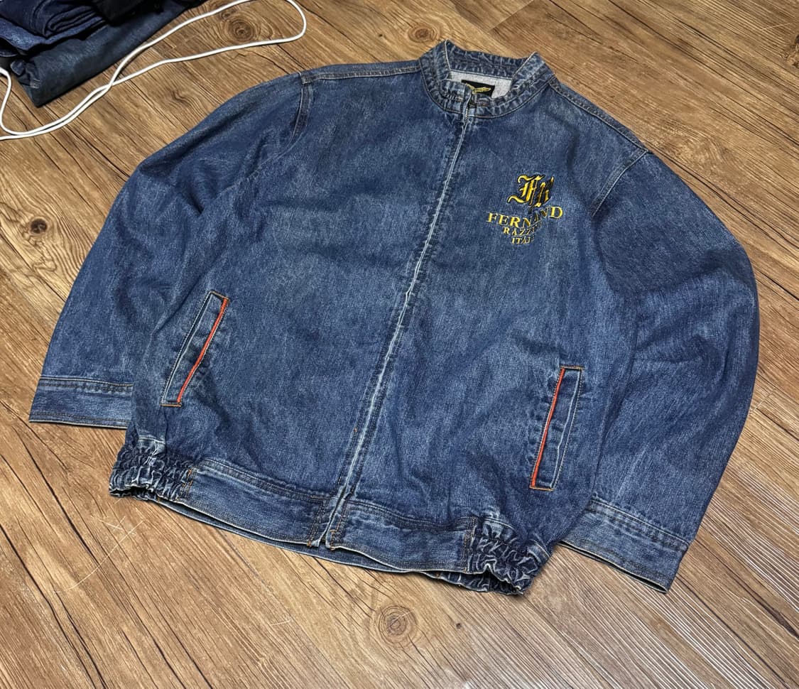 [XL] 페르난도 라찌니 라이더 데님 워크 자켓 상품이미지1