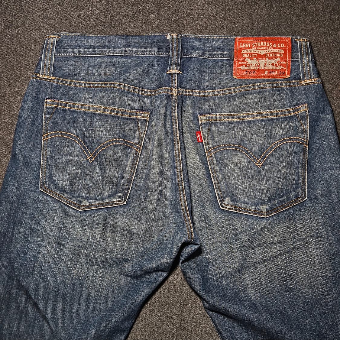 리바이스 504 청바지 W34 L34 실측 32 상품이미지5