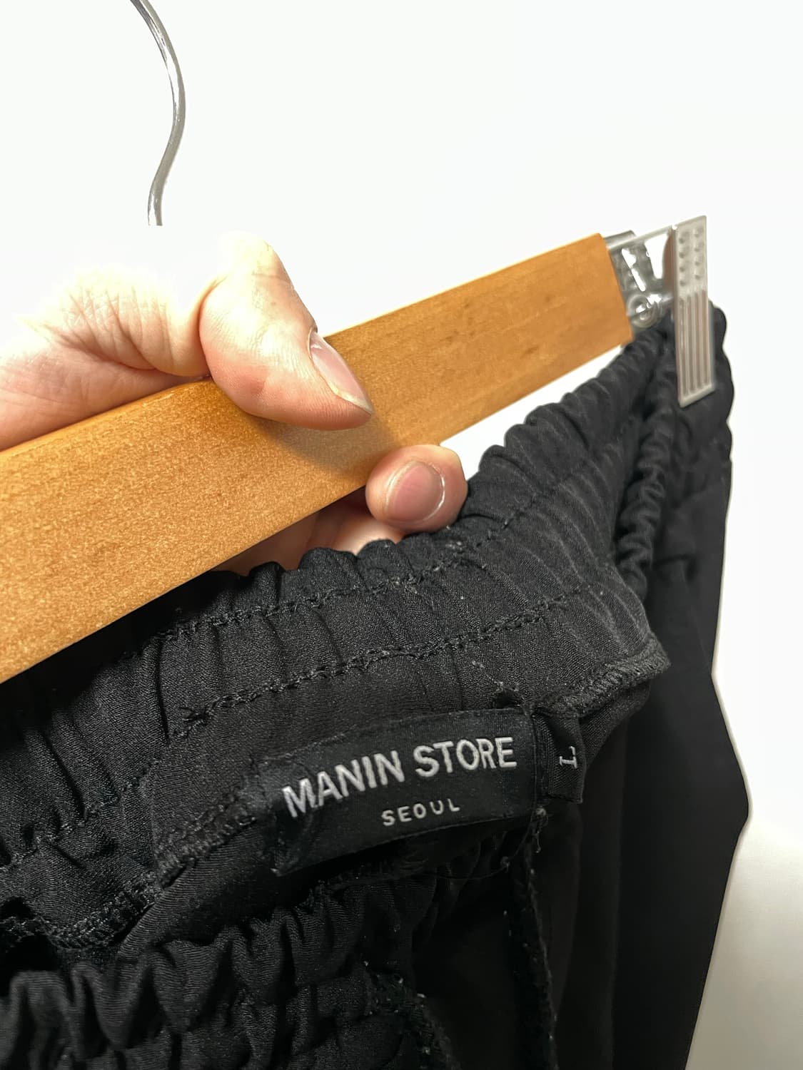 32-33 MANIN 스판 카고 밴딩 조거바지 정품 상품이미지5