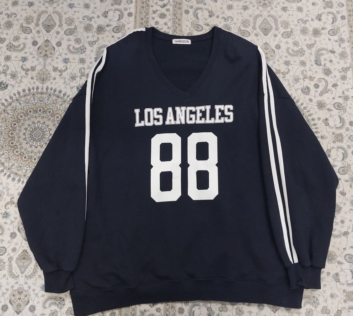 GABIZON LA 88 넘버링 네이비 맨투맨 F (88까지가능) 상품이미지1
