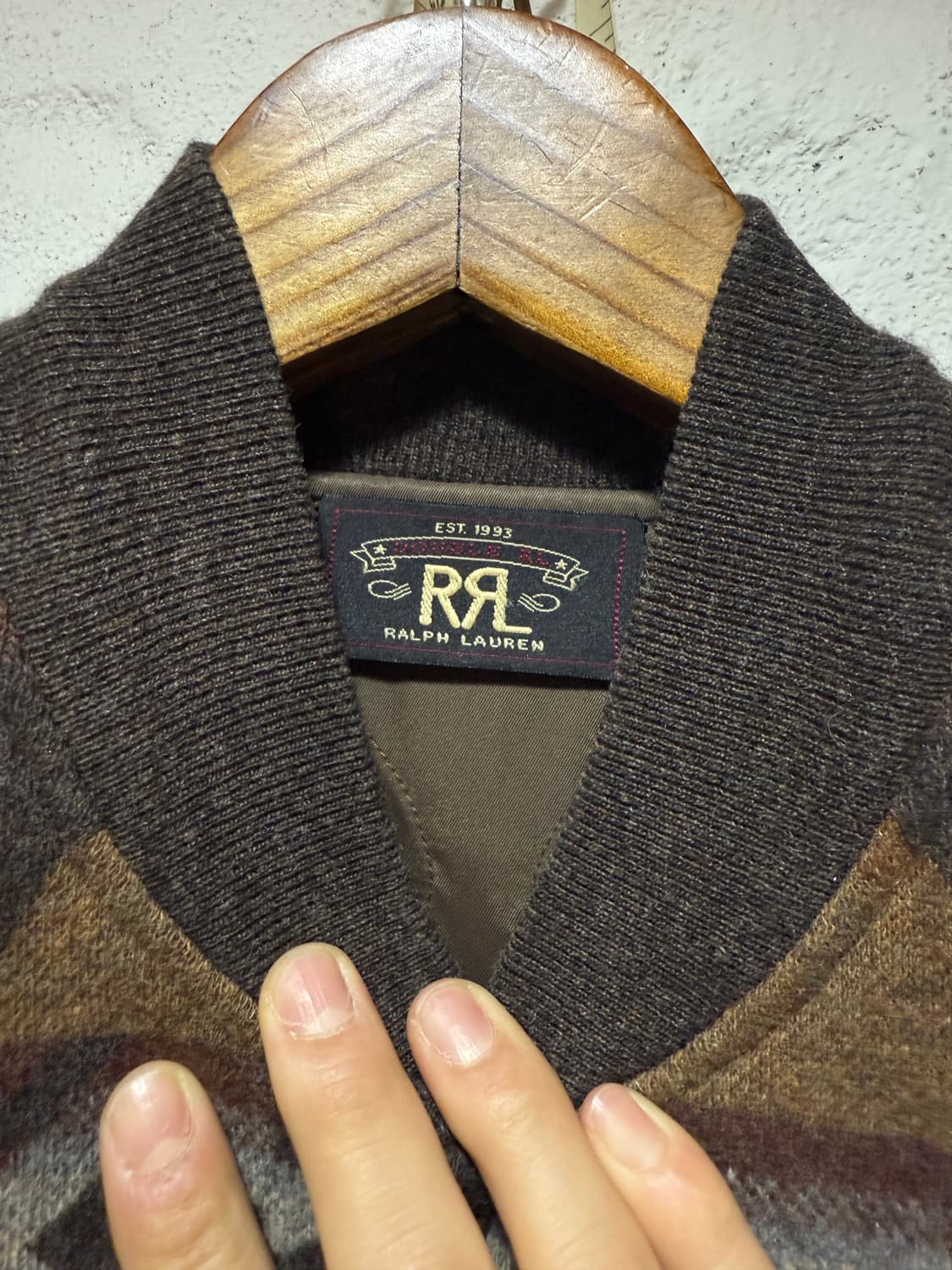 더블알엘 RRL 울 캐시미어 블렌디드 스웨터 나바호 베스트 상품이미지3