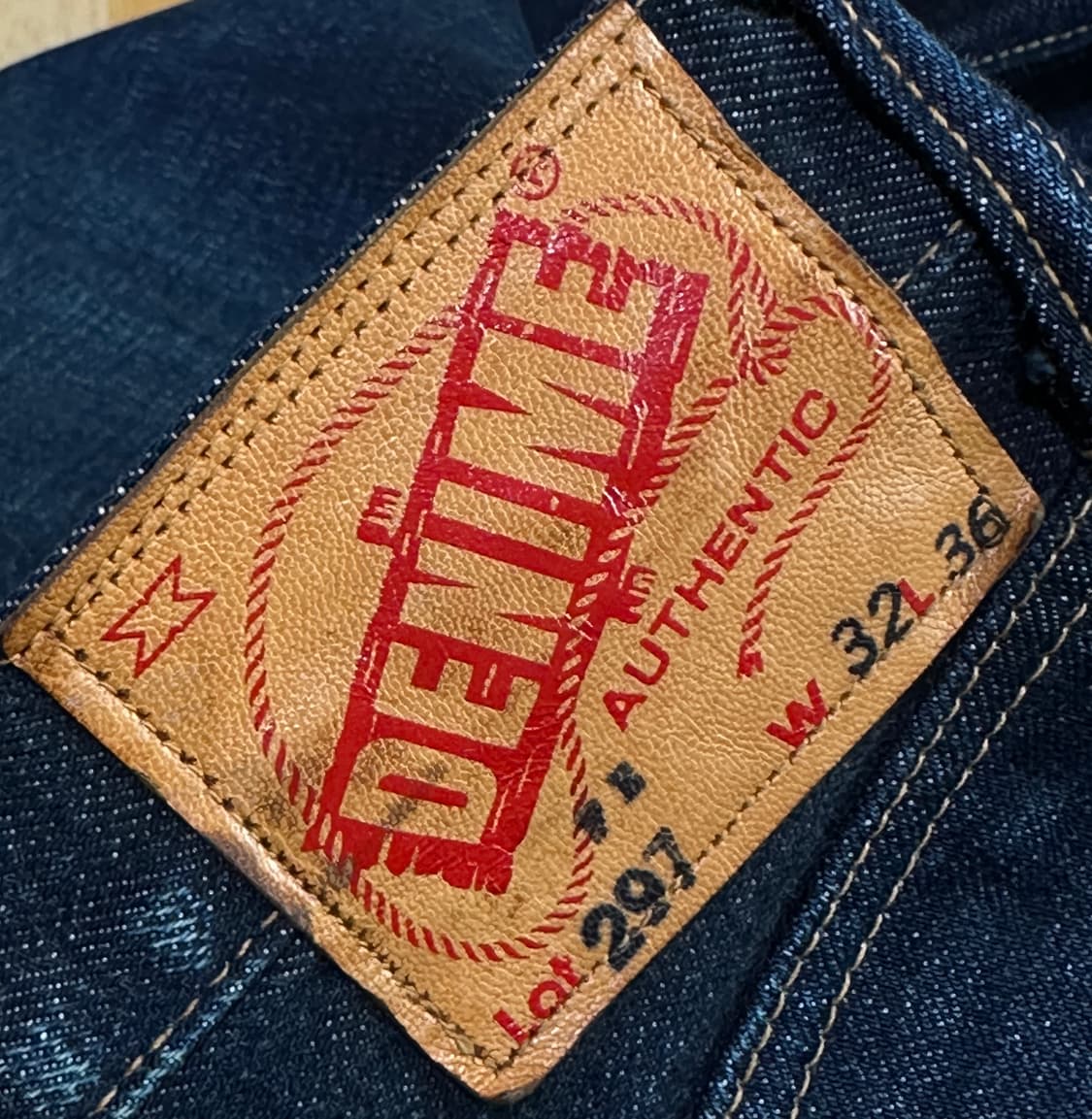 (국내 희귀/H.Y각인) Denime(드님) Lot 297 레드탭 셀비지 상품이미지1