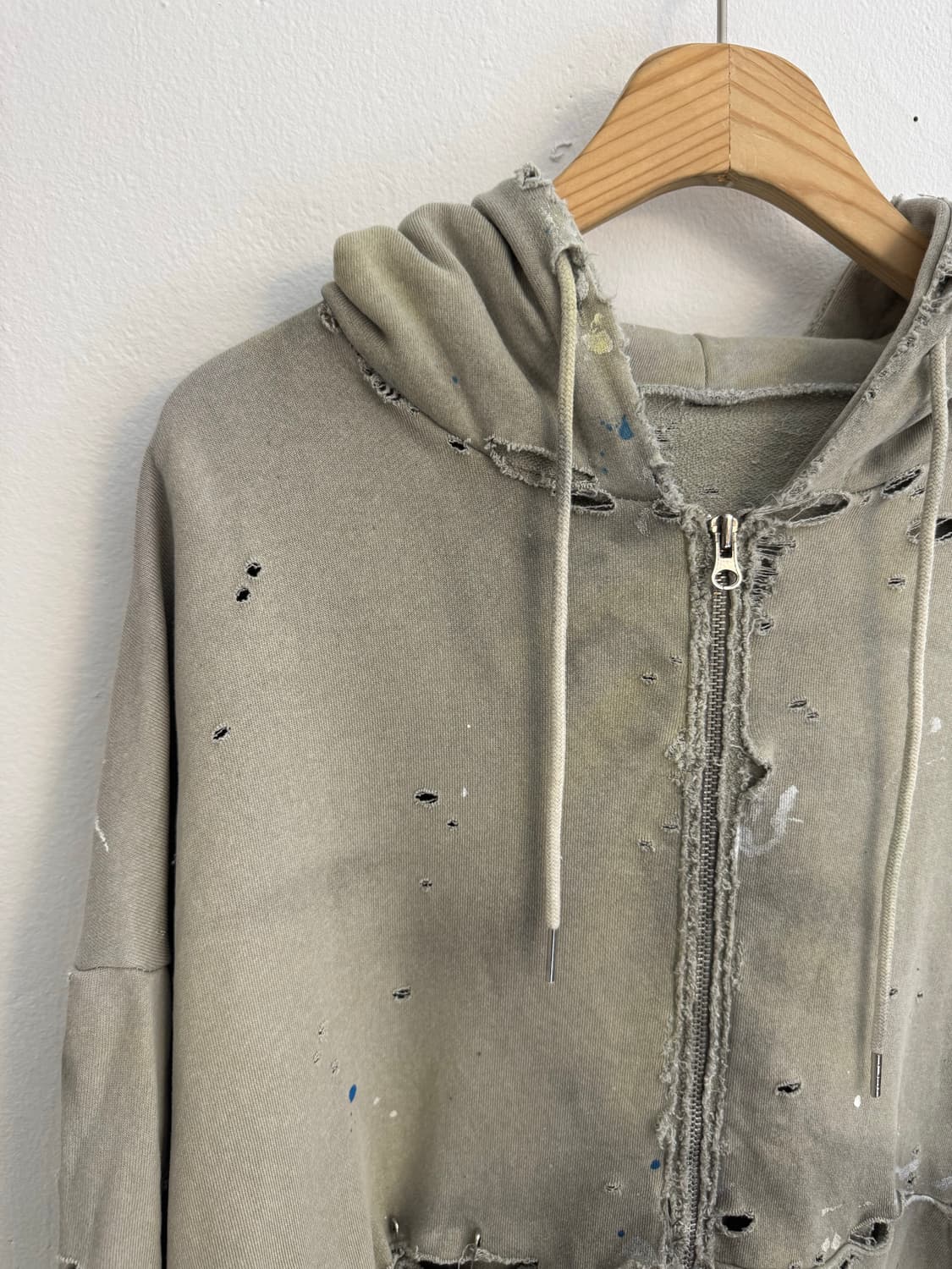 빈티지 커스텀 후드집업 상품이미지2