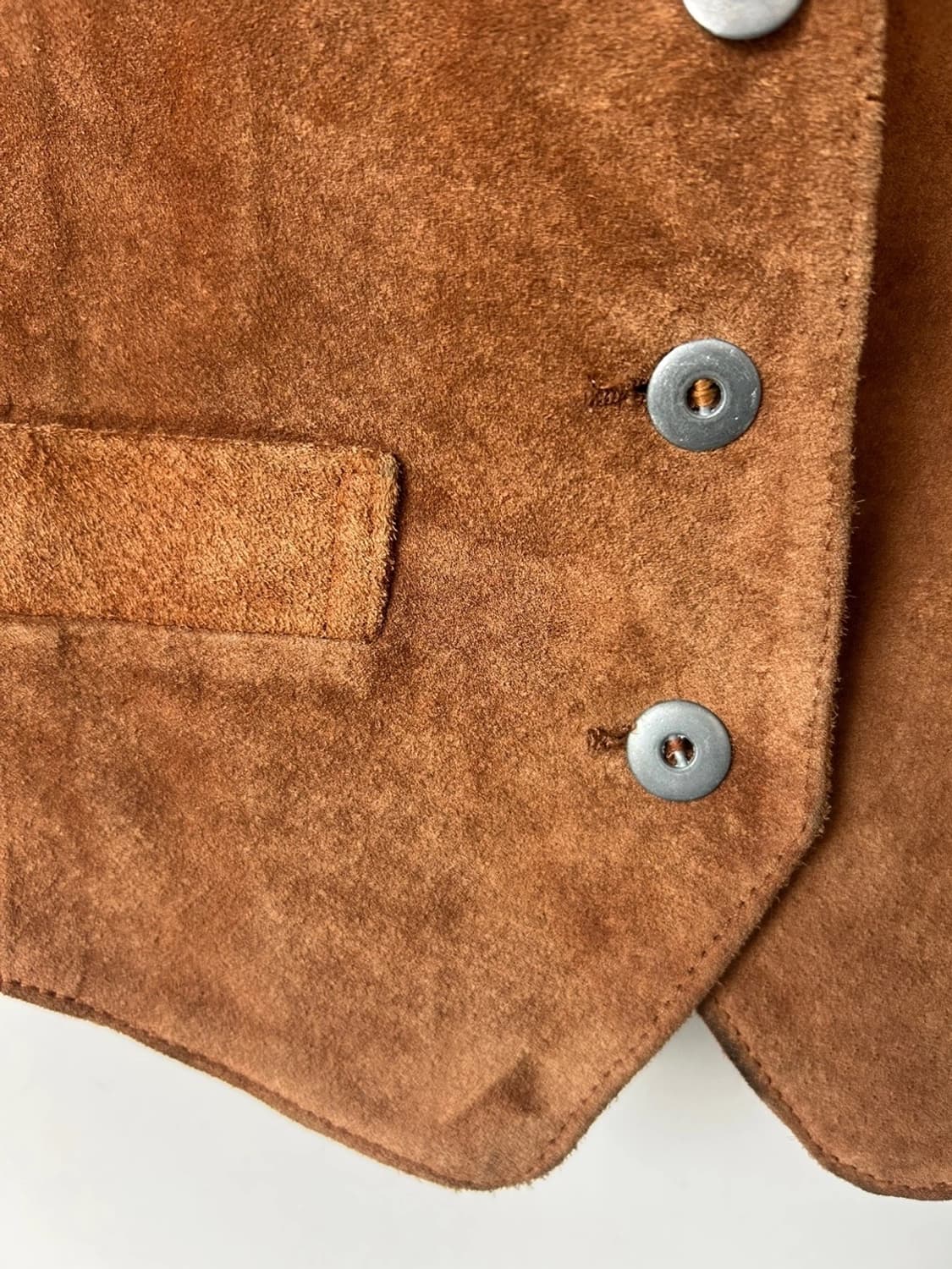 웨스턴 조끼 웨스턴베스트 스웨이드 상품이미지5