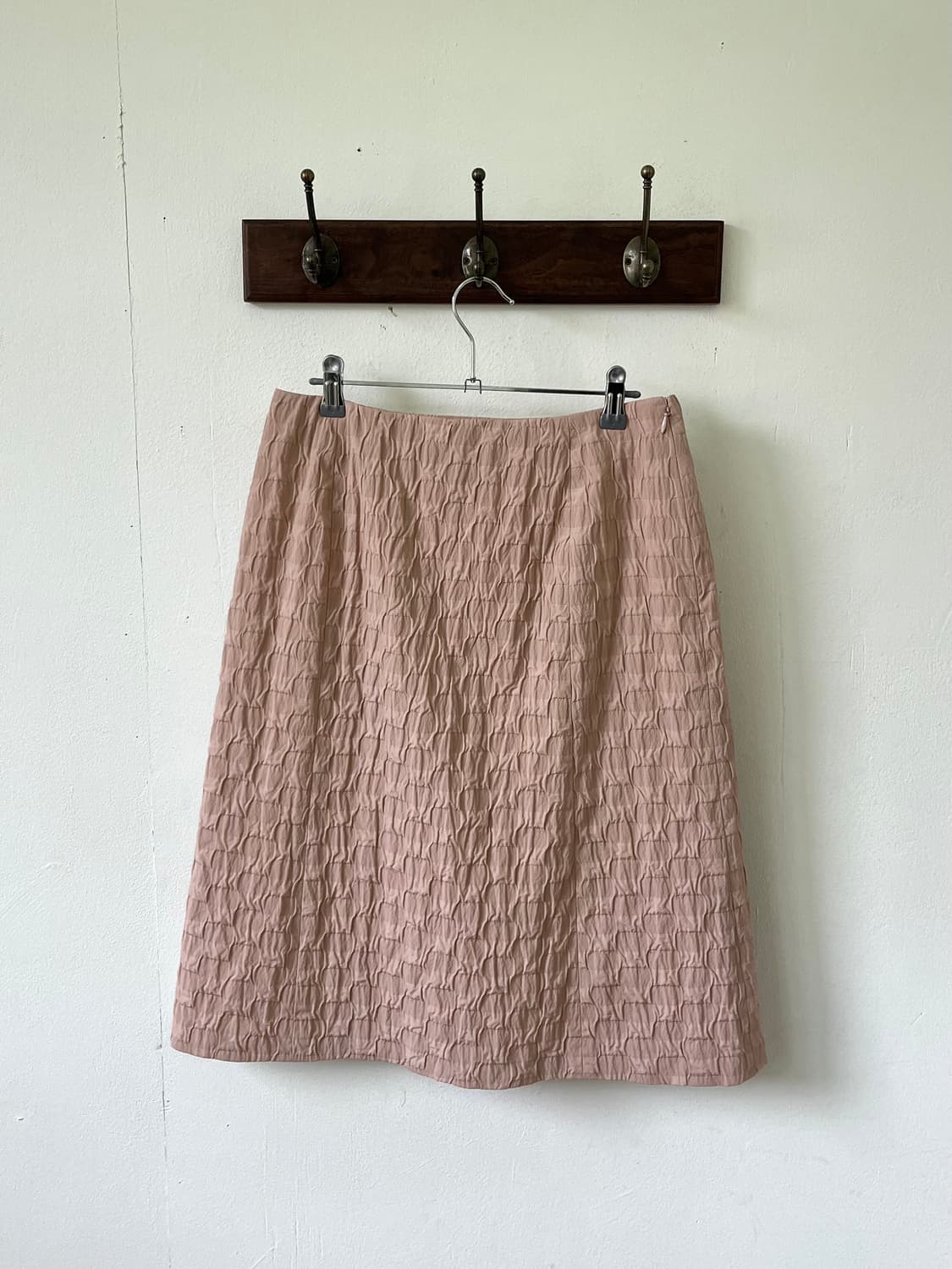 DANAPARIS 인디핑크 블럭 스커트 상품이미지2