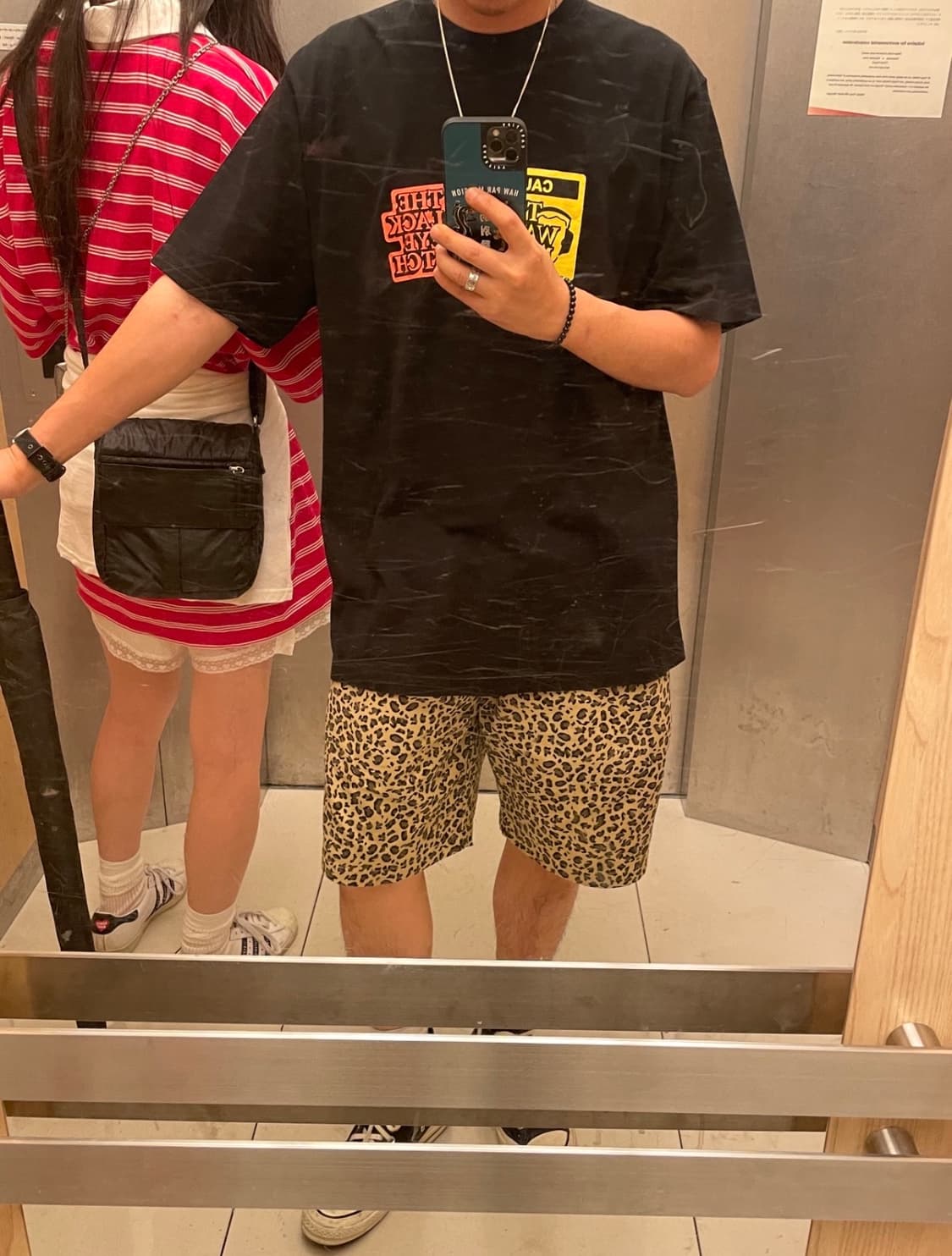 와코마리아 X 블랙아이패치 콜라보 반팔 티셔츠 L 상품이미지1