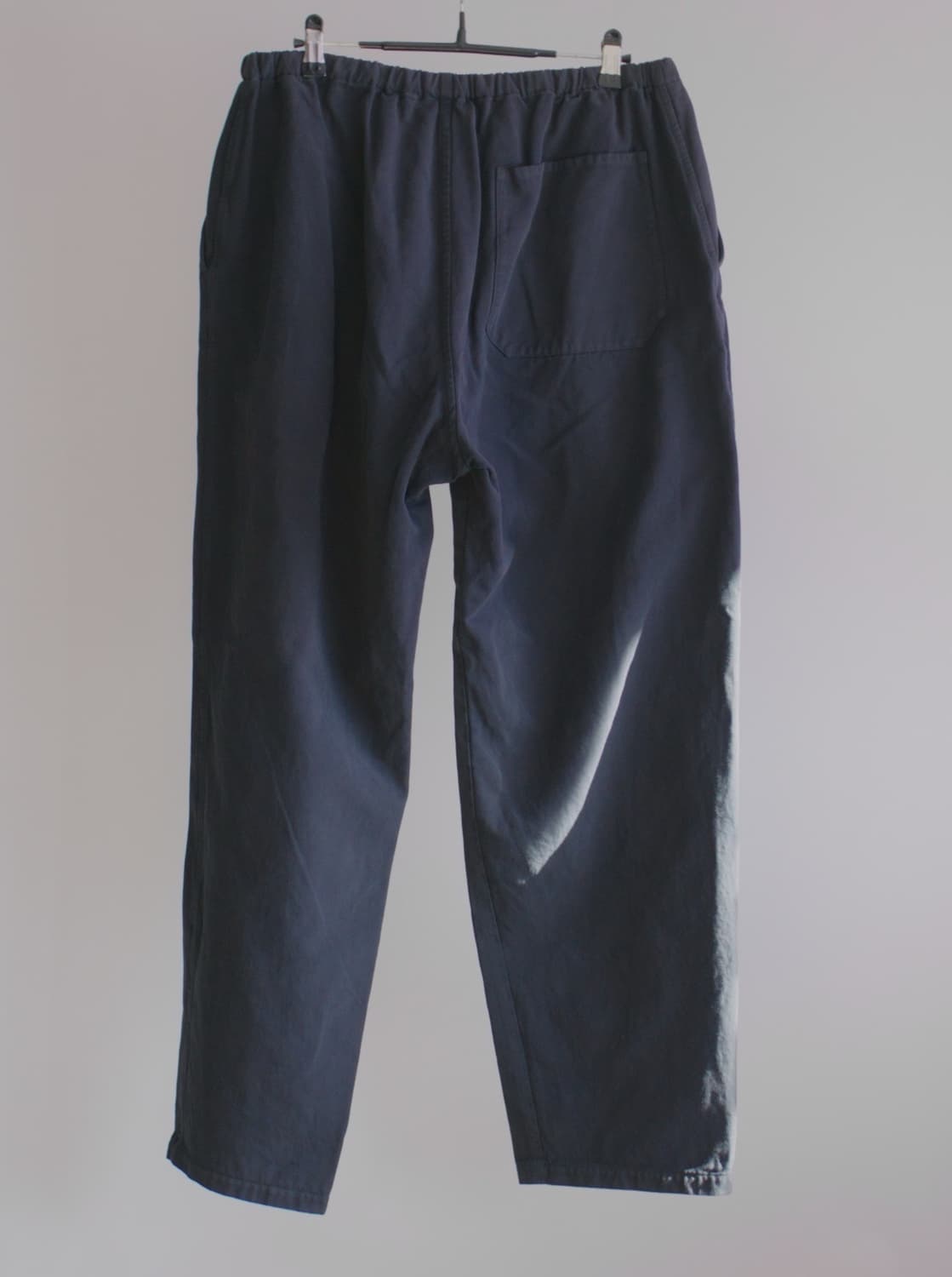 코모리 가먼트 다이 드로스트링 팬츠 네이비 2 상품이미지2