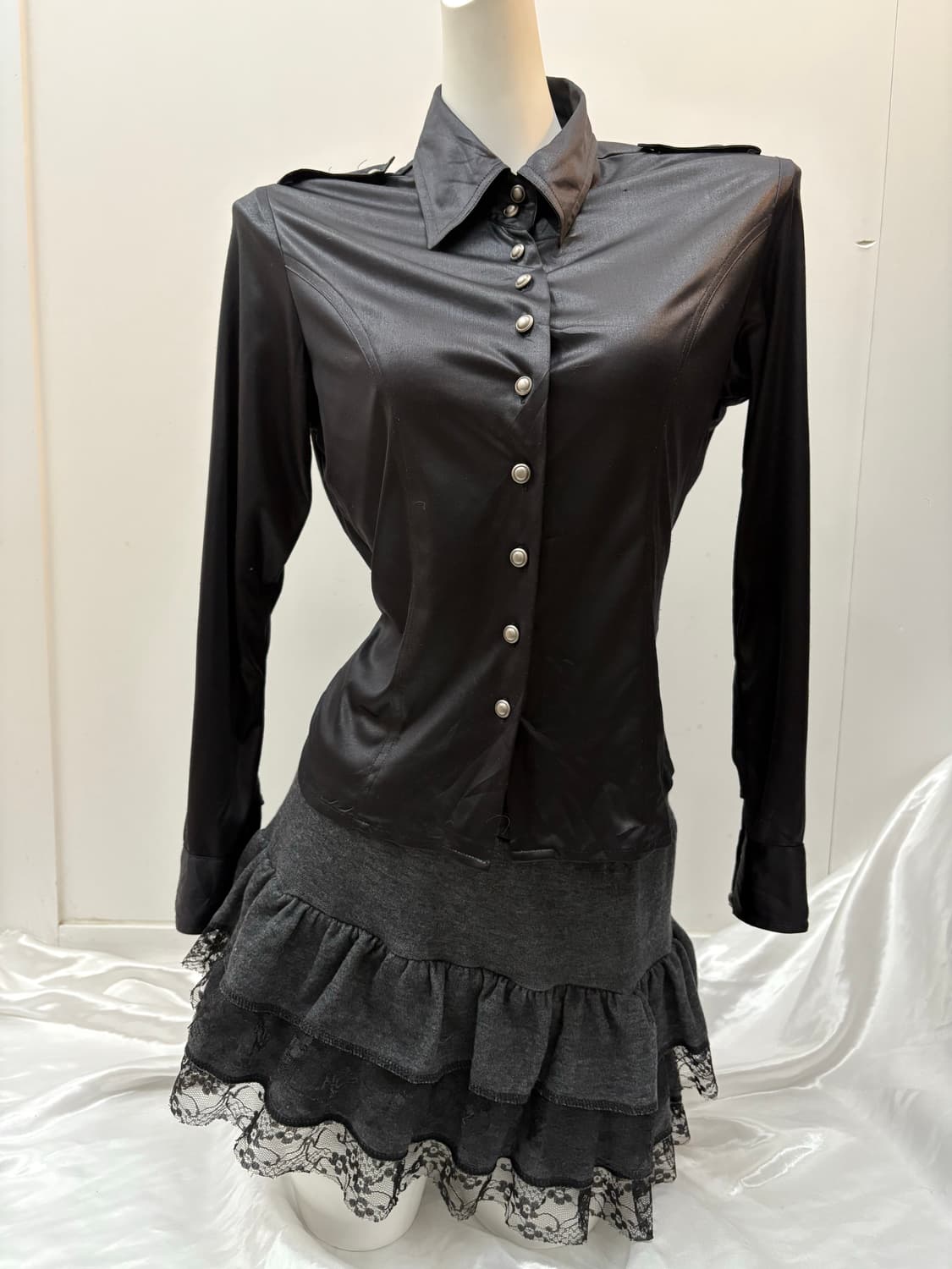 새틴 와이셔츠 상품이미지1