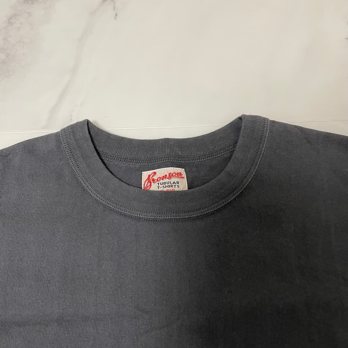 브론슨 루프휠 튜블라 티셔츠 빈티지 블랙 XXL 상품이미지3