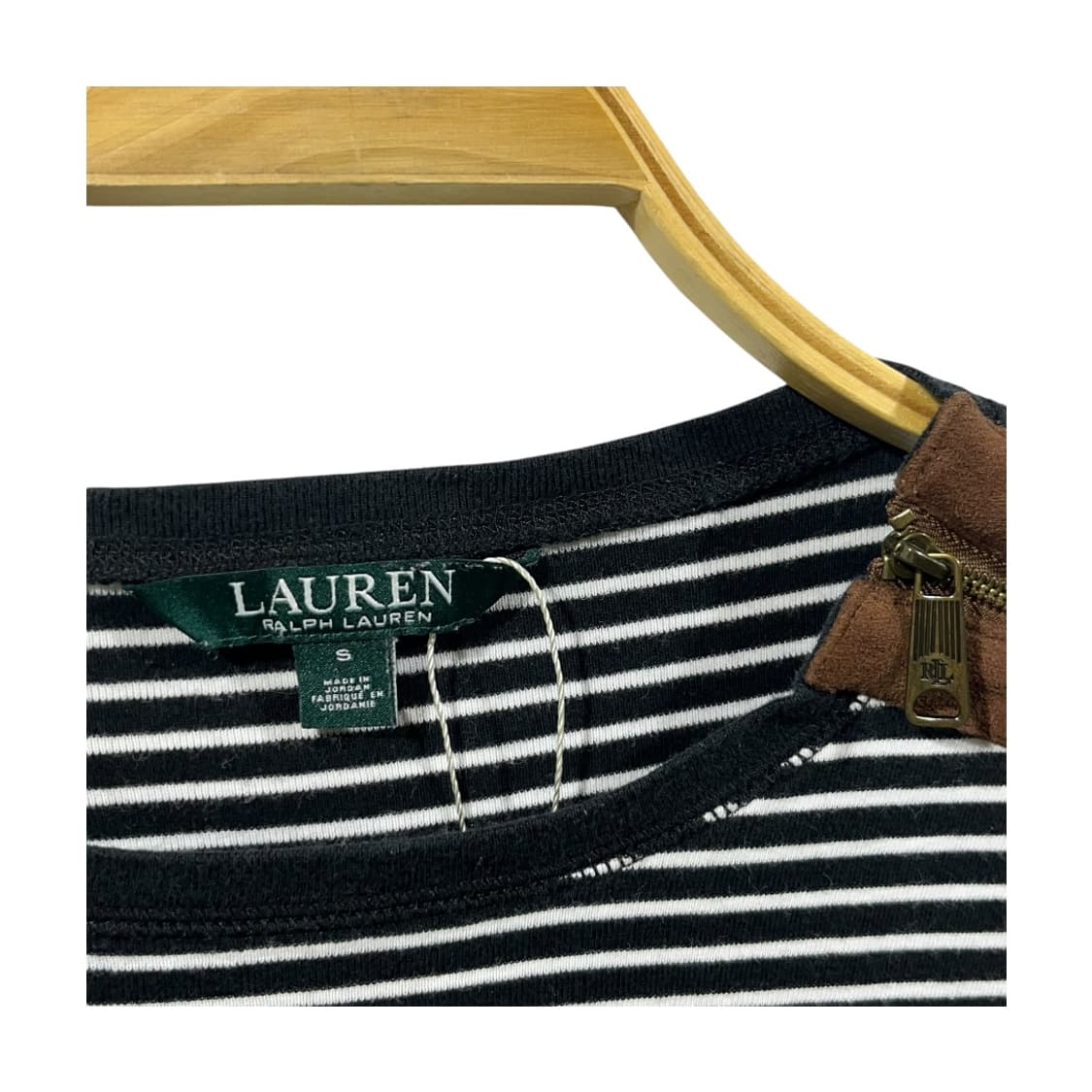 [LAUREN RALPH LAUREN] 엘보패치 스트라이프 롱슬리브 상품이미지5