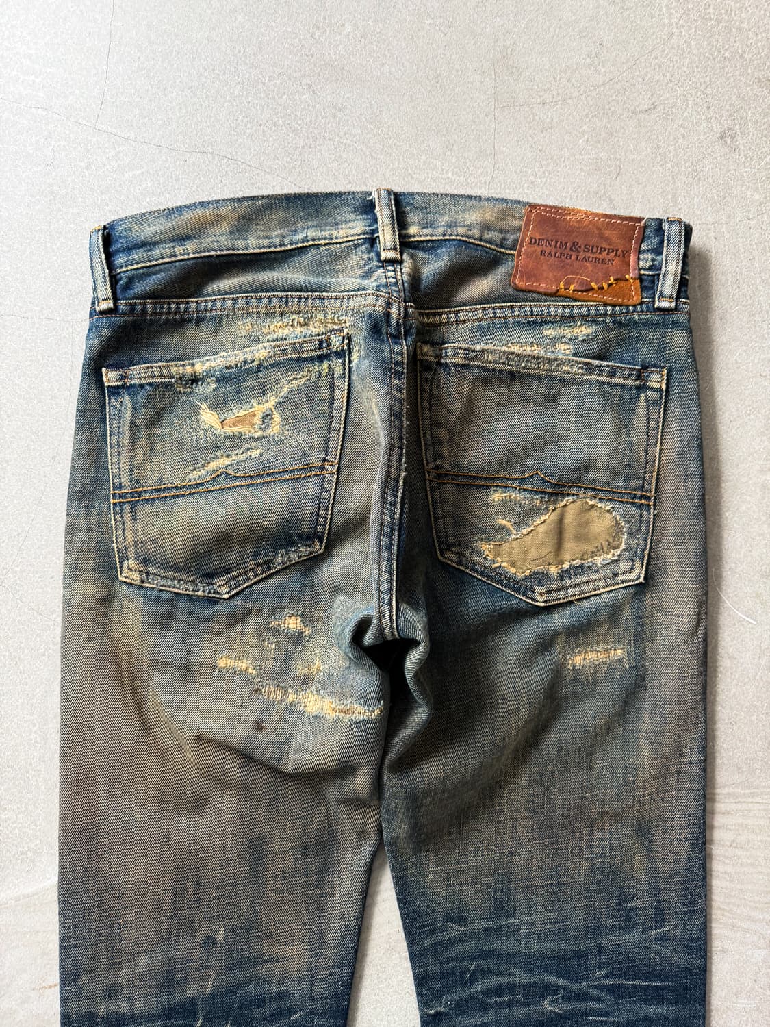 Denim and Supply Distressed Denim Pants 상품이미지6