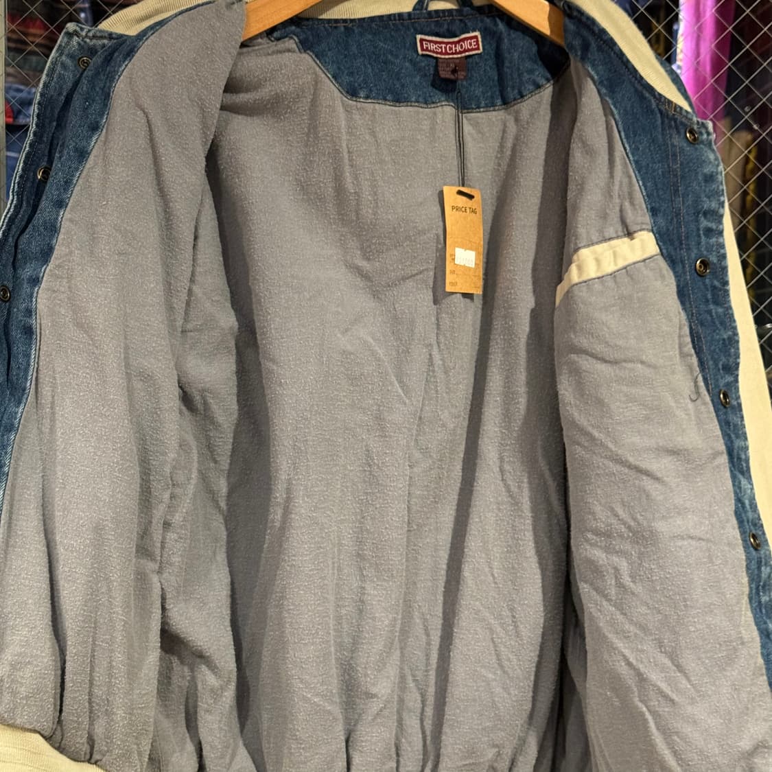 flrst choice 빈티지 데님 바시티 자켓 상품이미지10