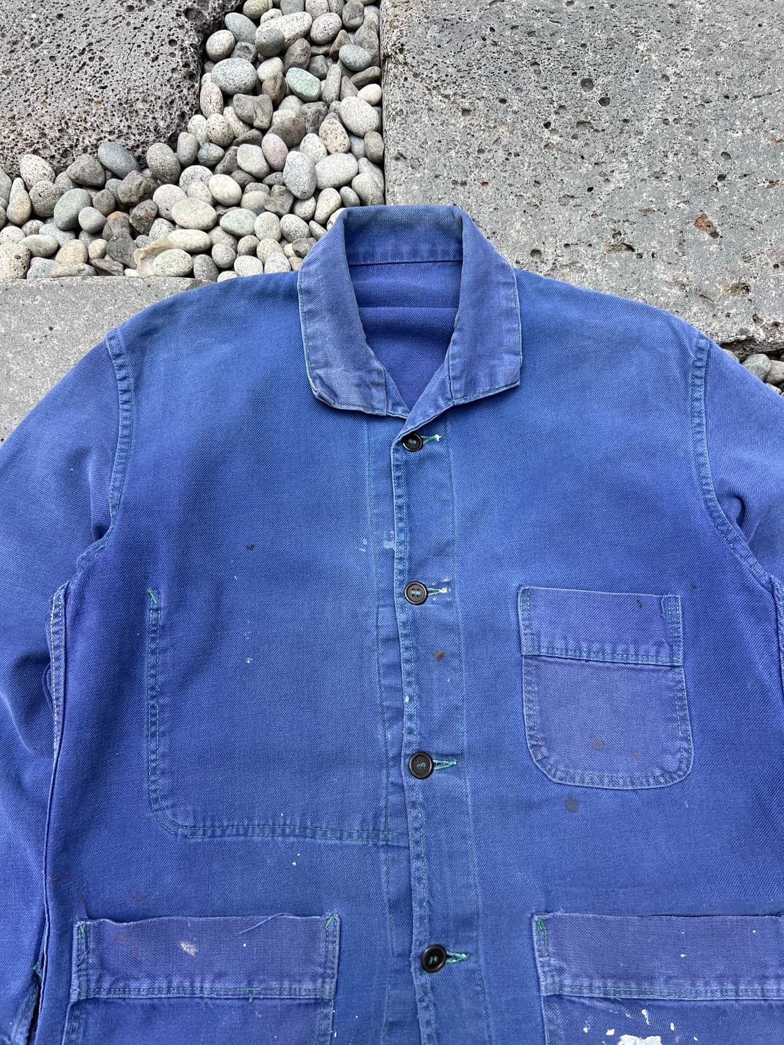 FADED VINTAGE WASHING FRENCH 빈티지프렌치워크자켓 상품이미지6