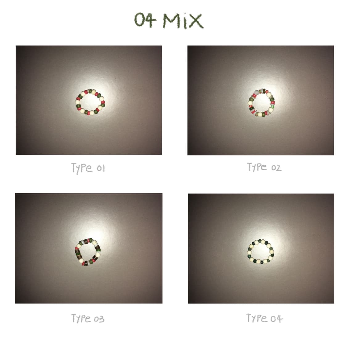 [악] 크리스마스 비즈 반지 상품이미지5